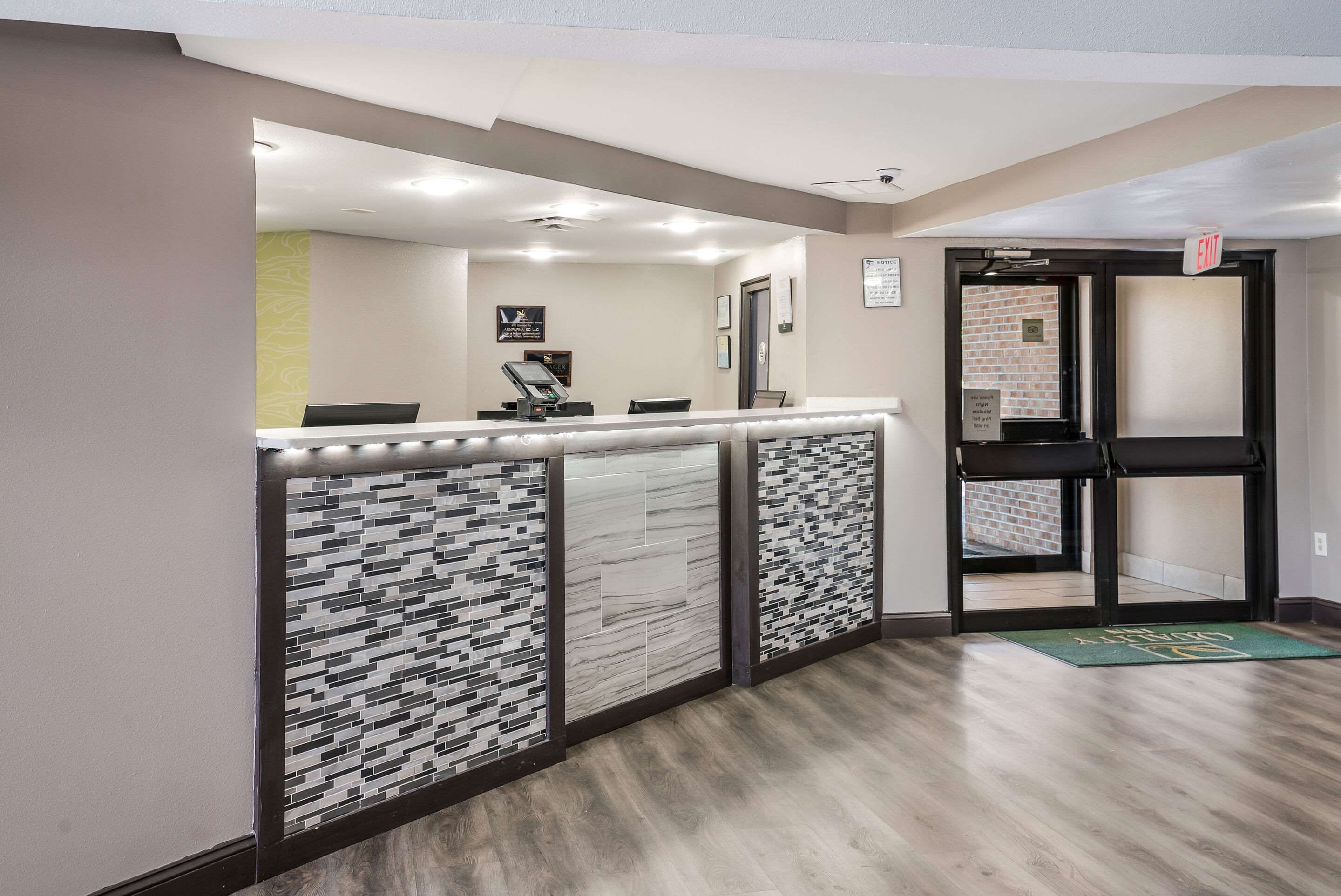 Front desk