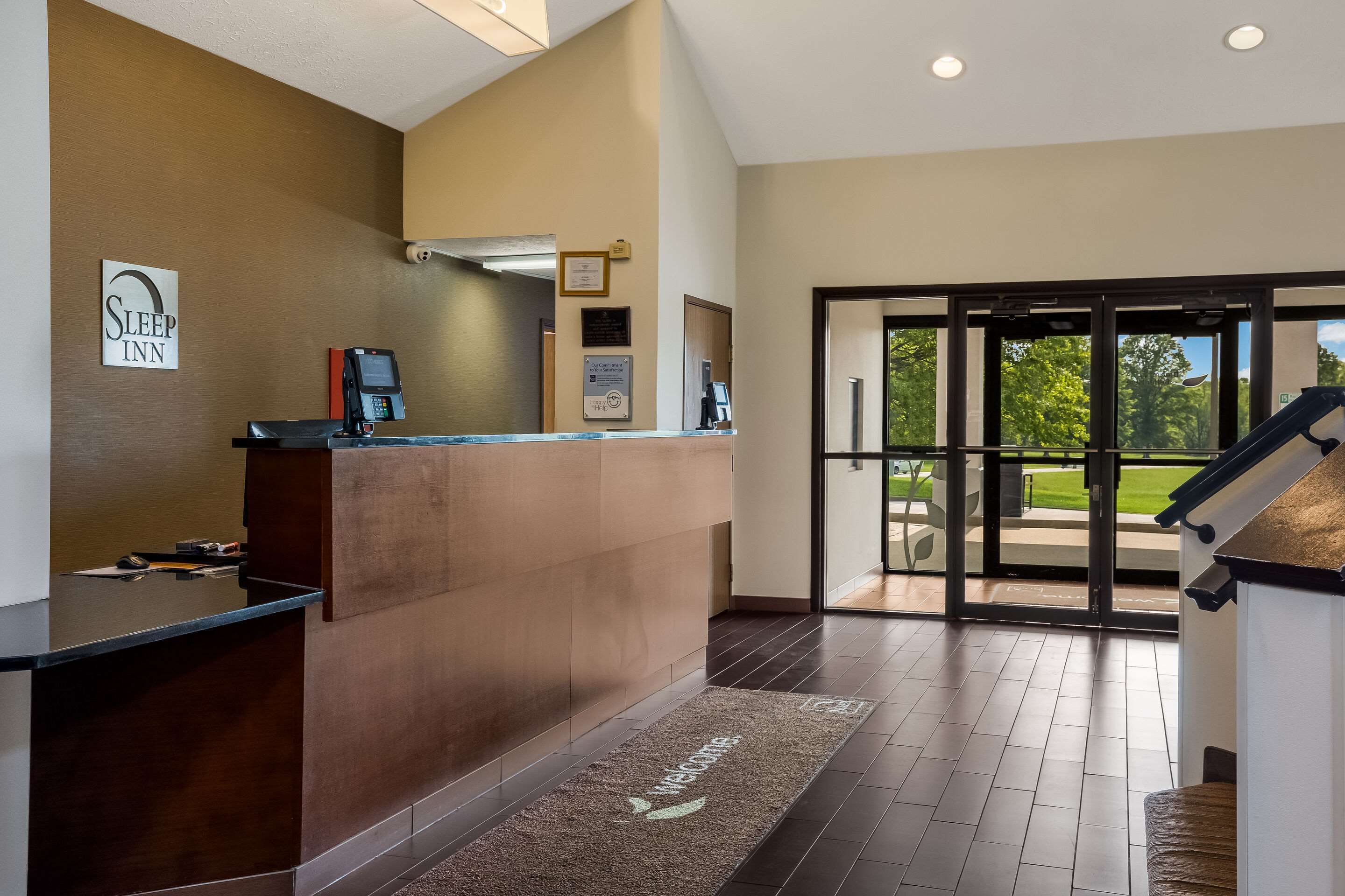 Front desk