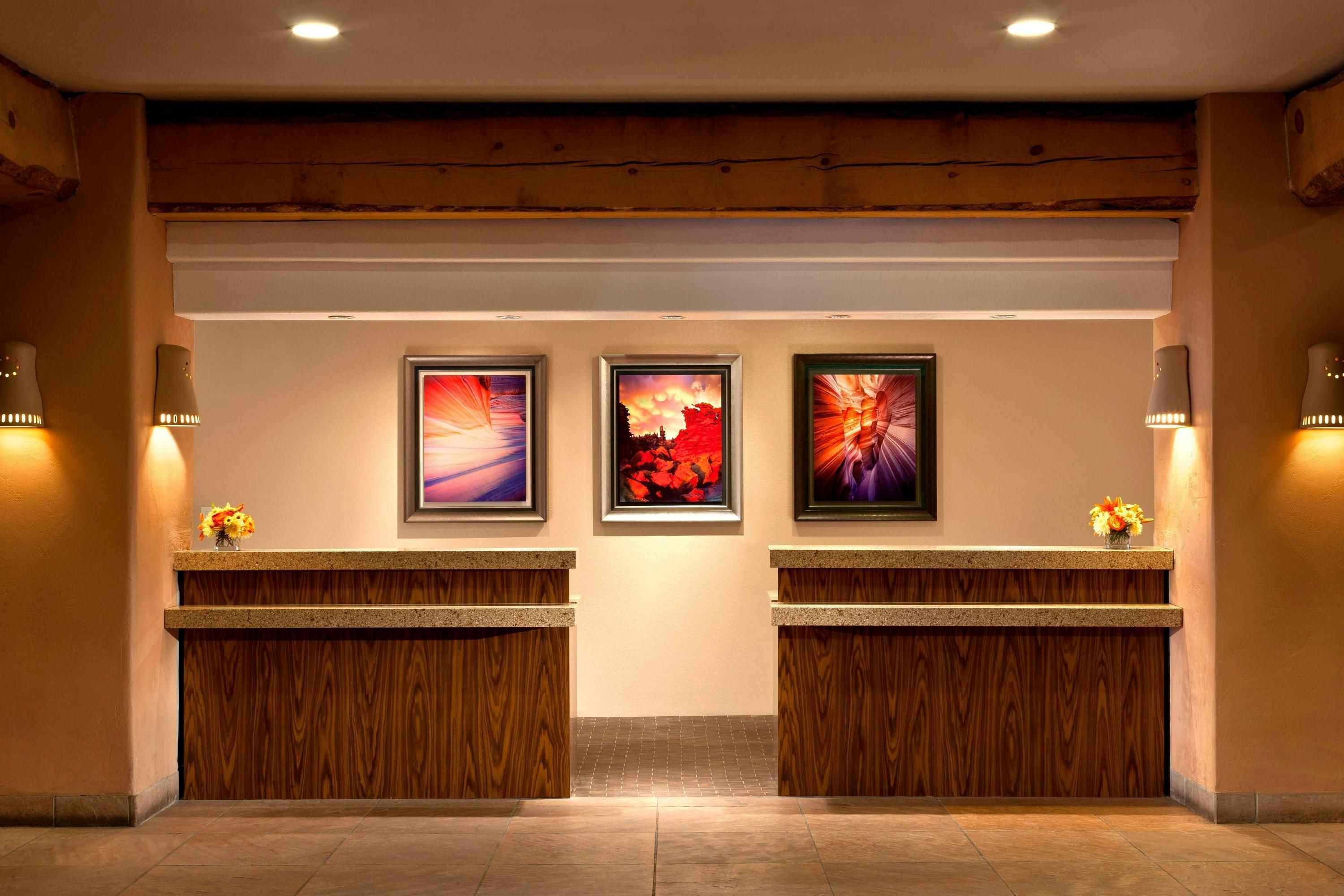 Front desk