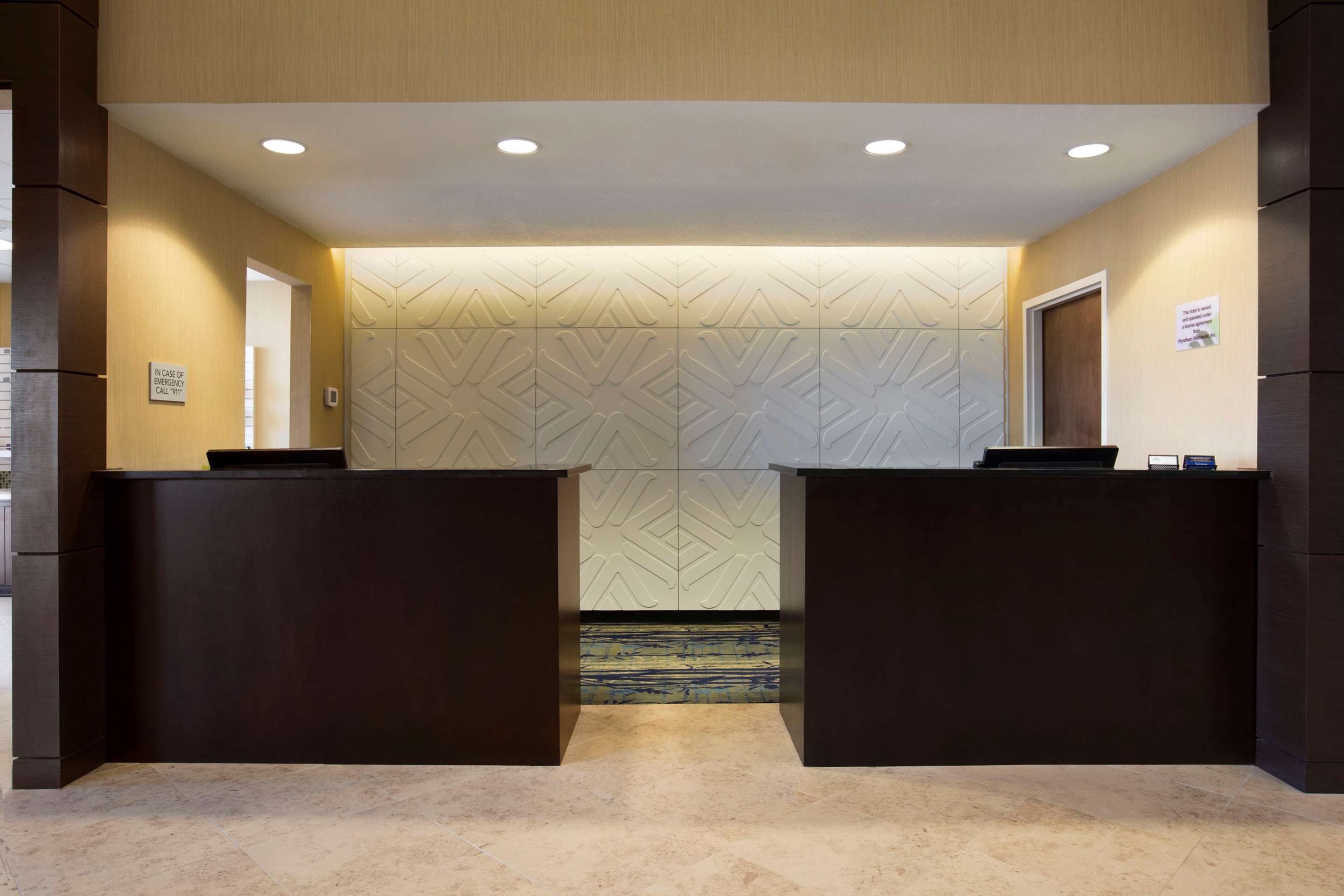 Front desk