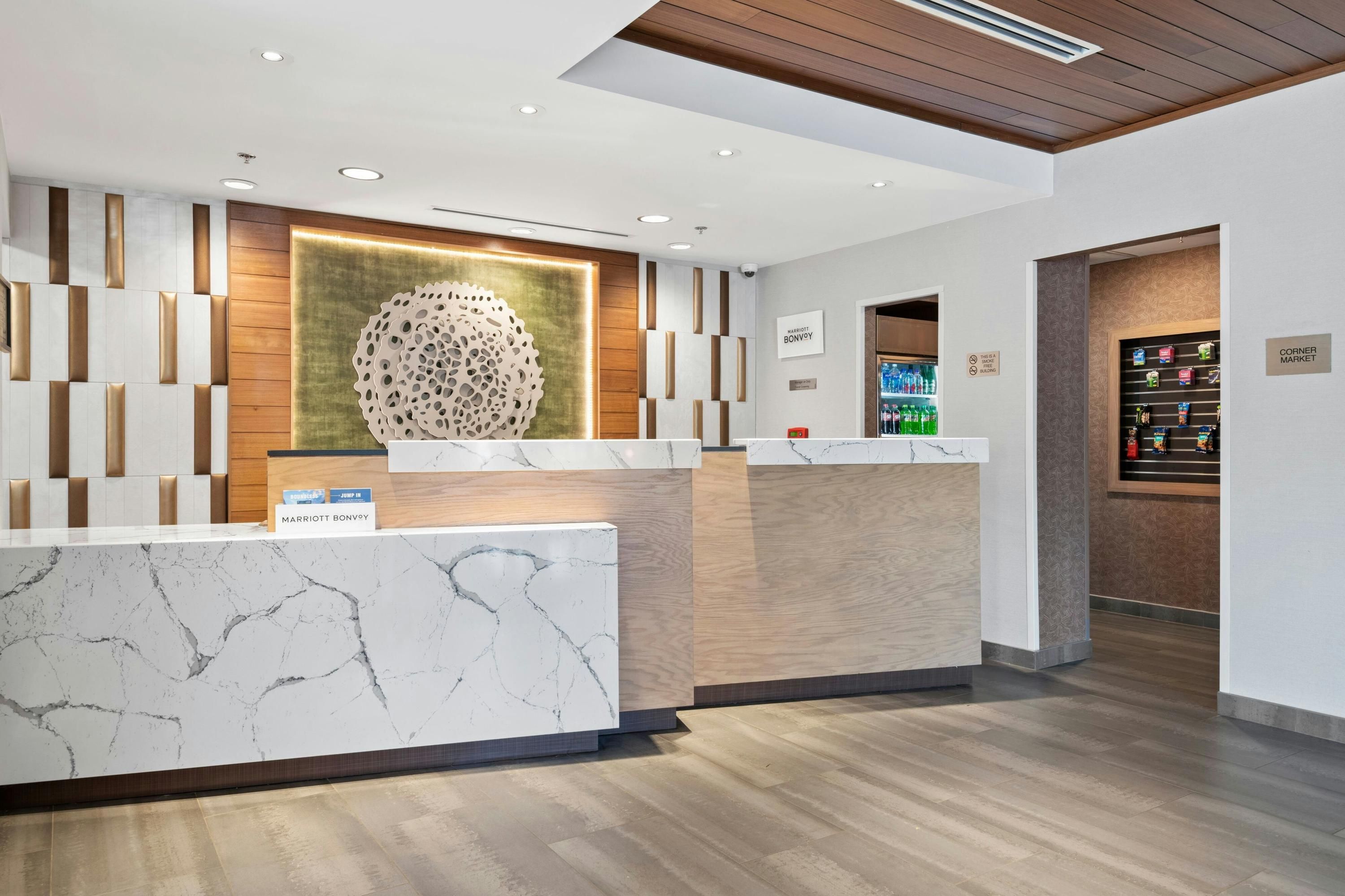 Front desk