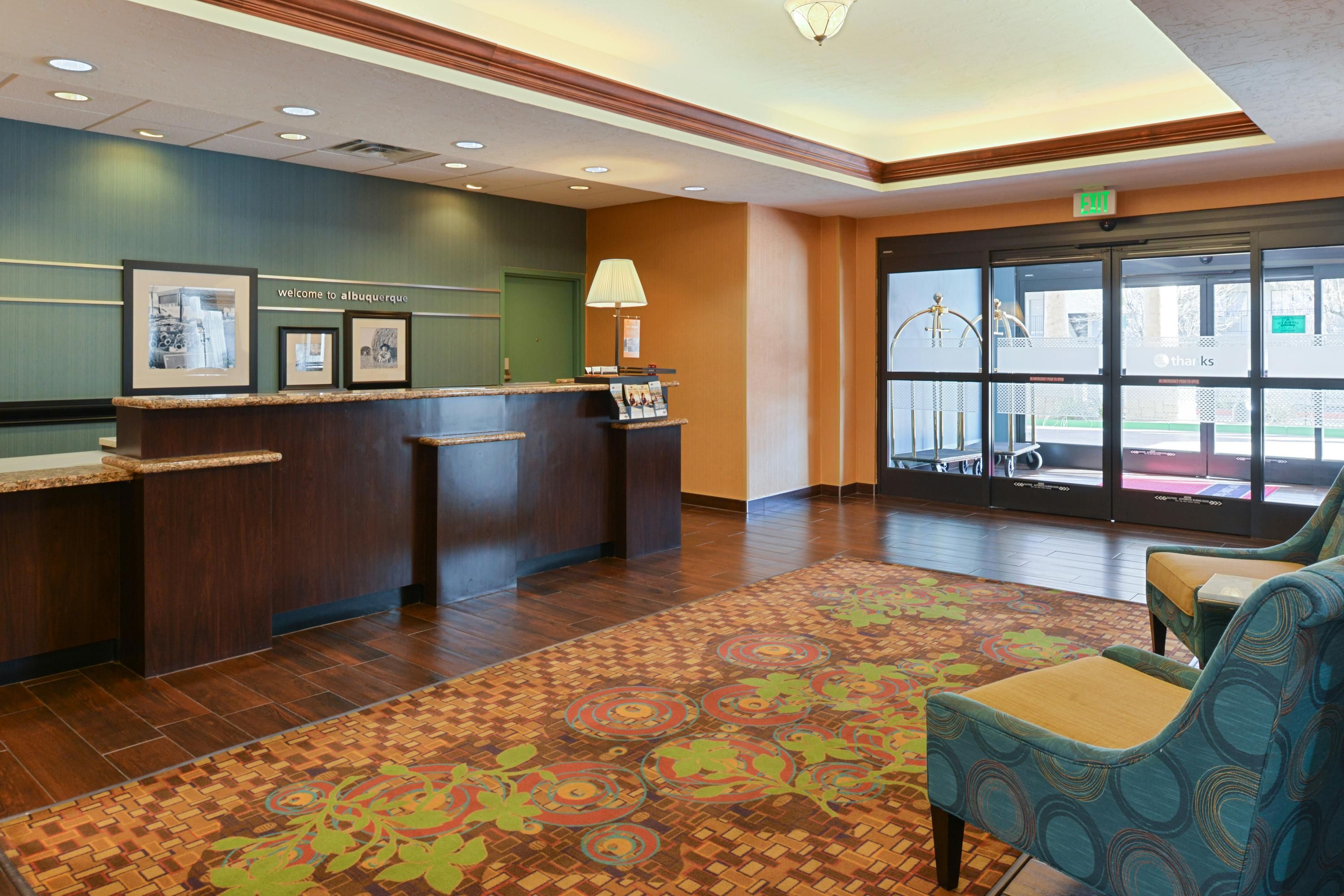 Front desk