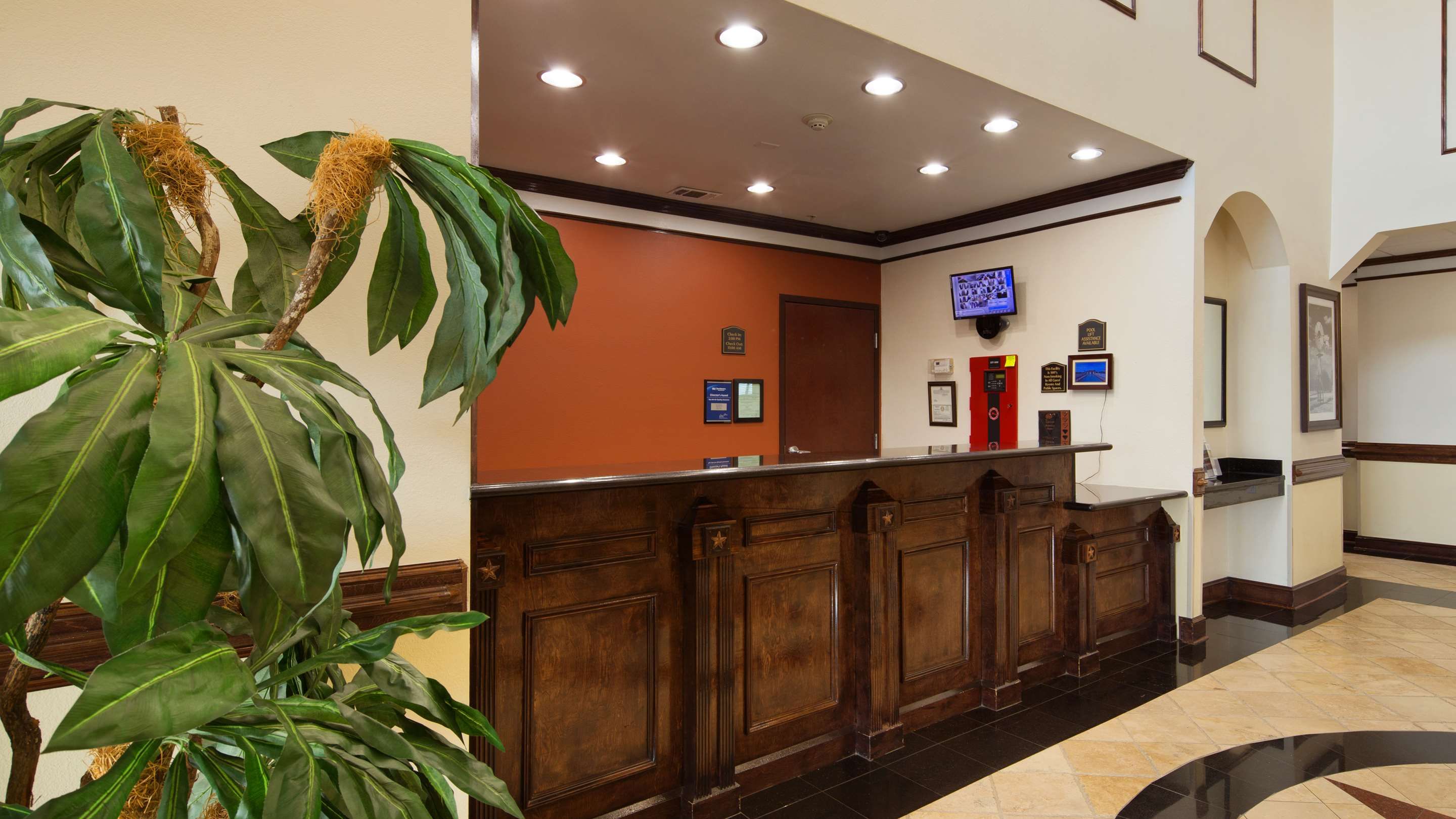 Front desk