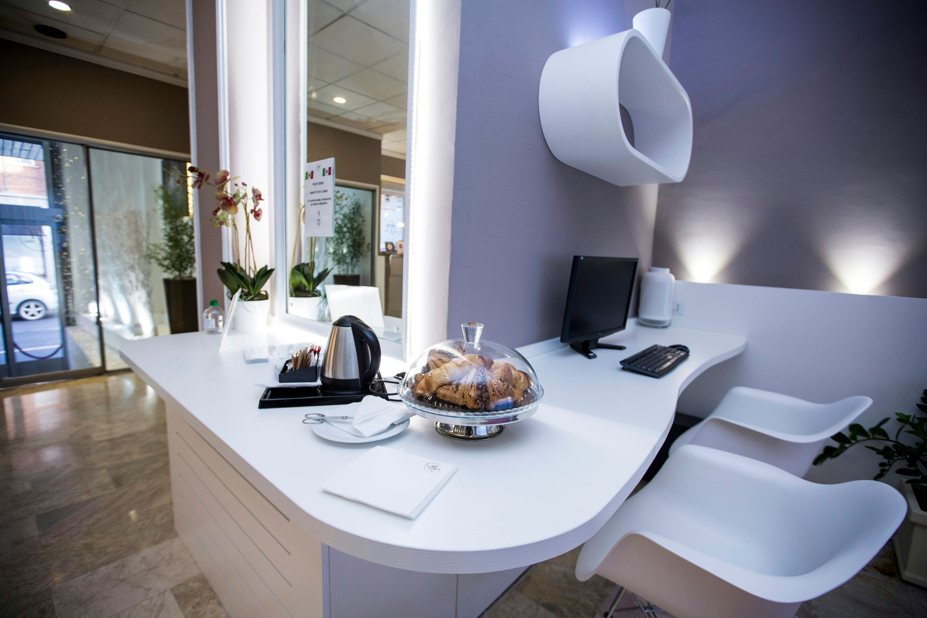 Front desk
