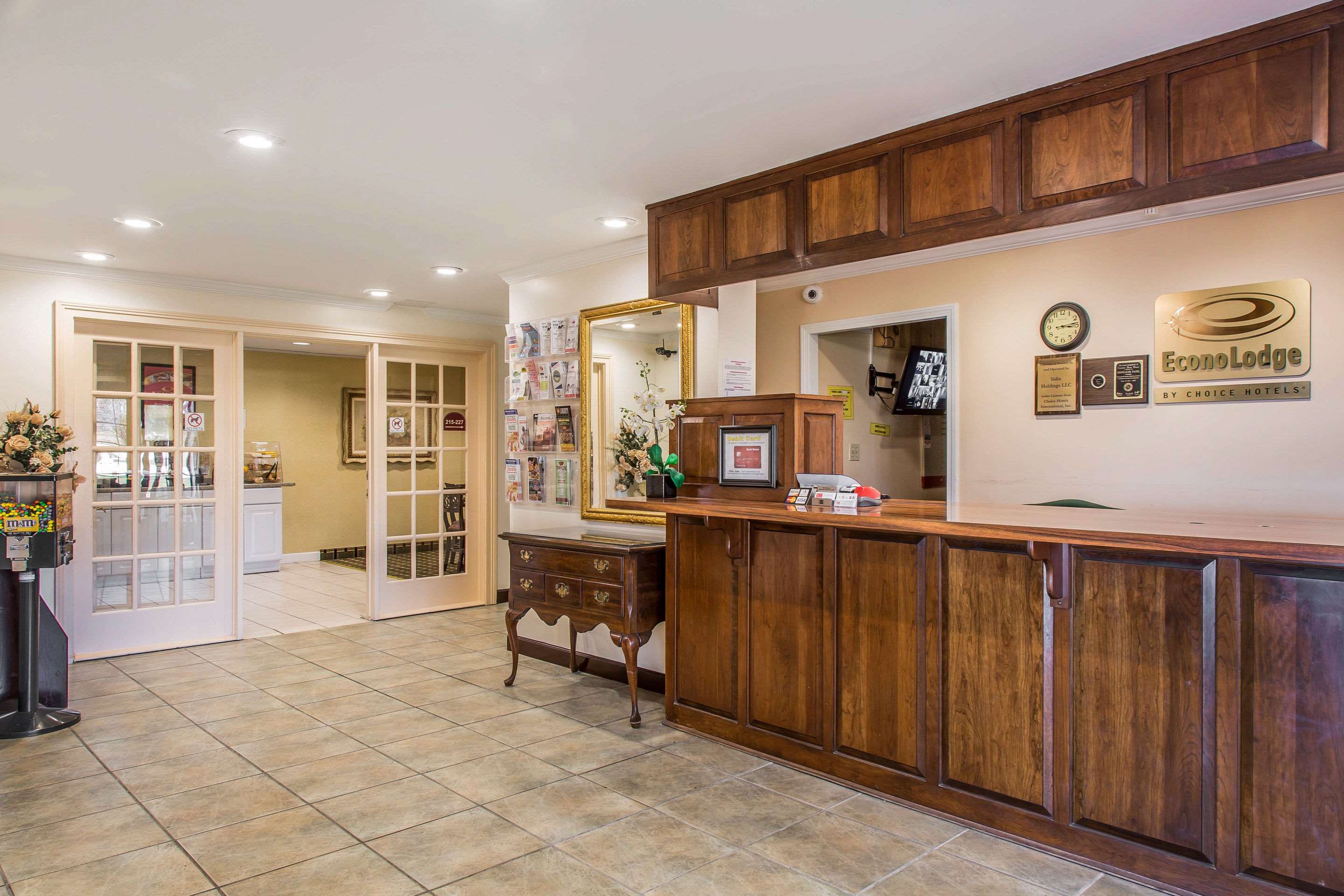 Front desk