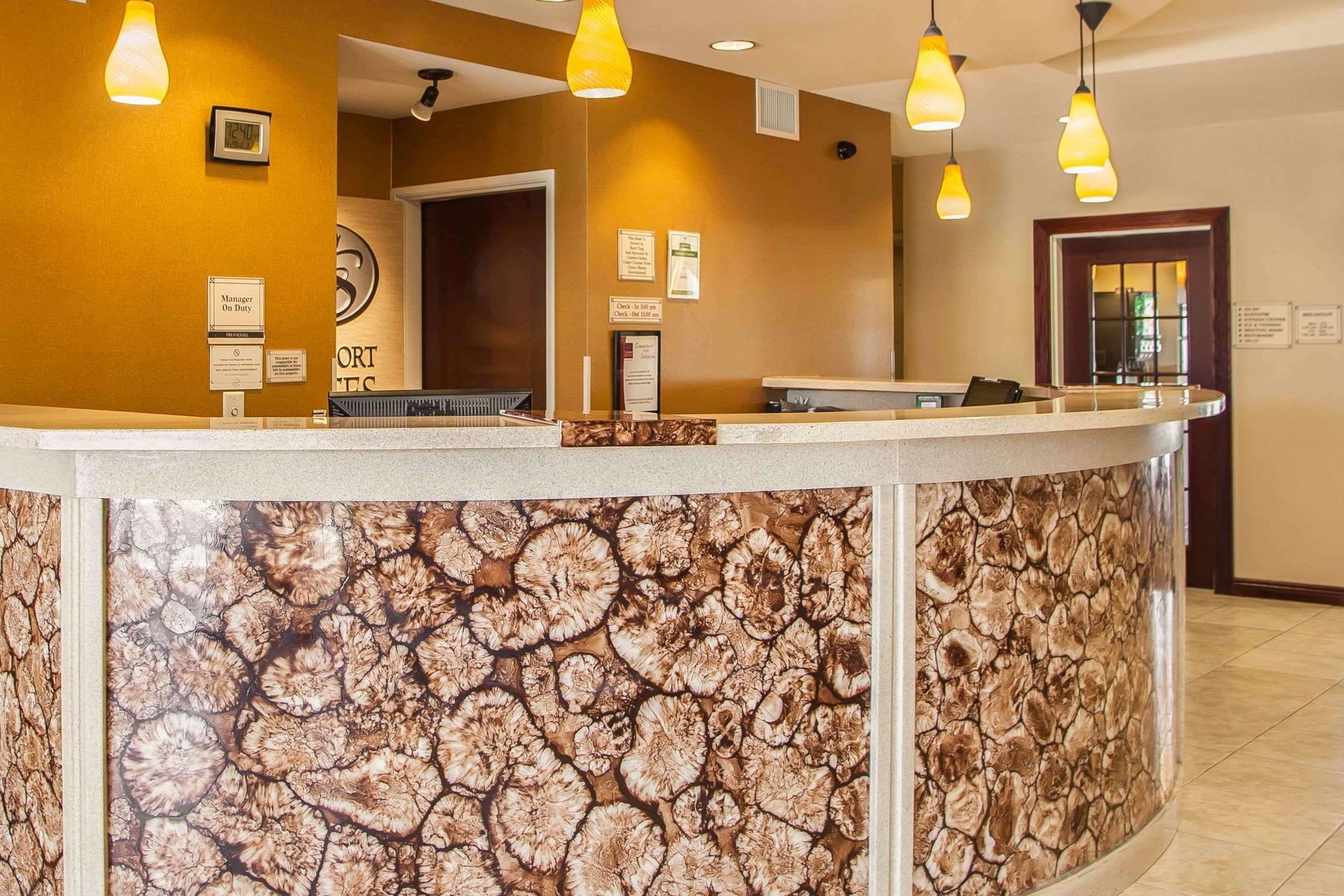 Front desk