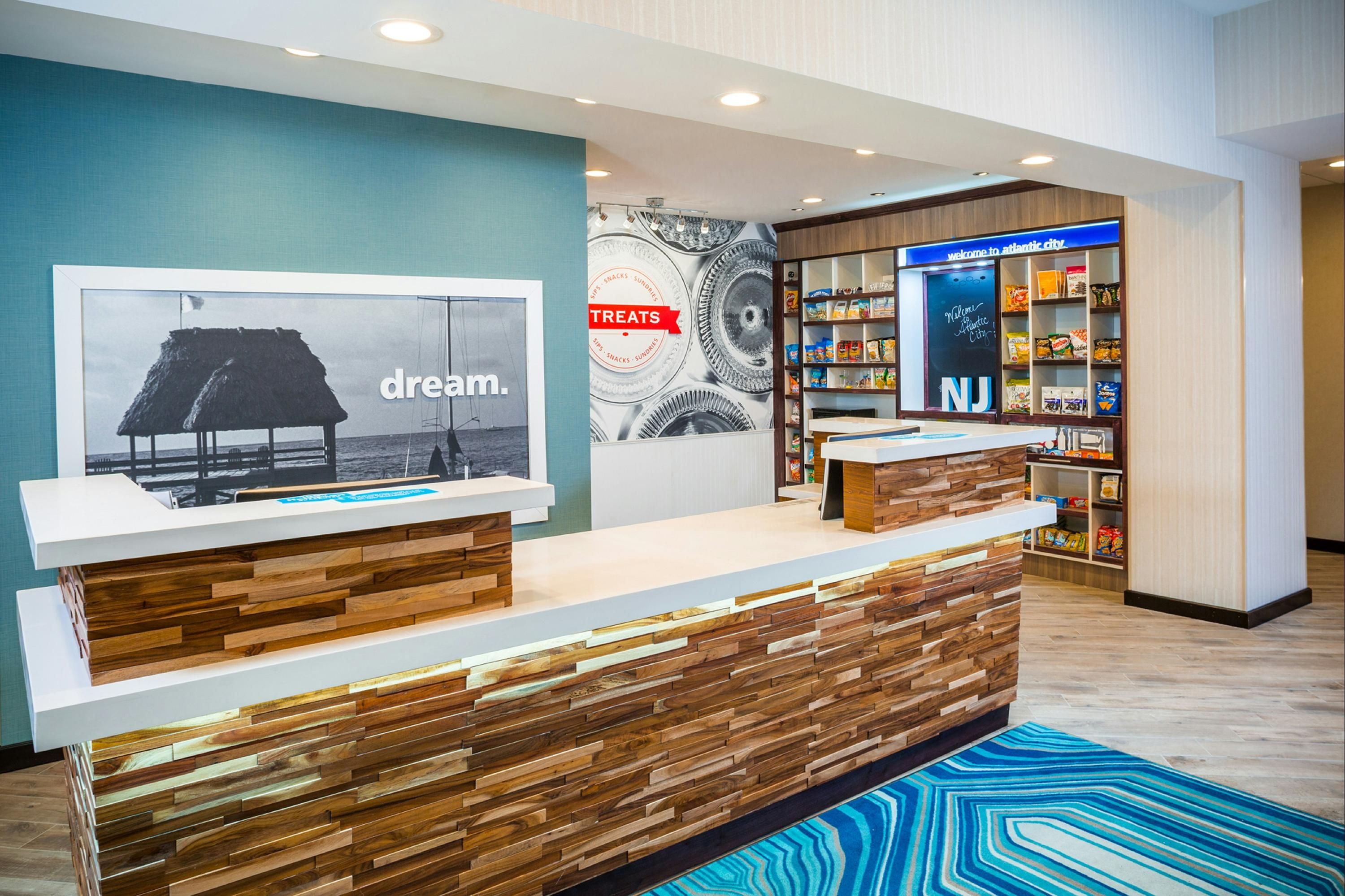 Front desk