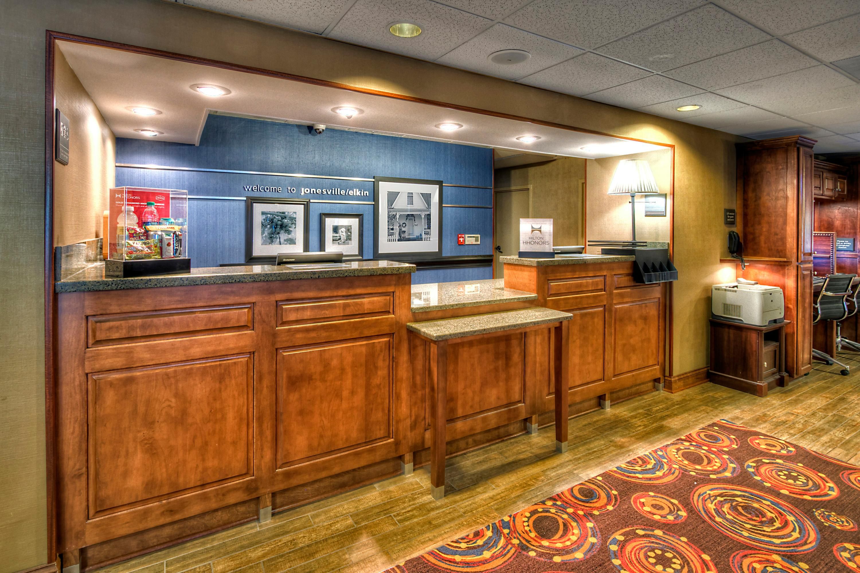Front desk
