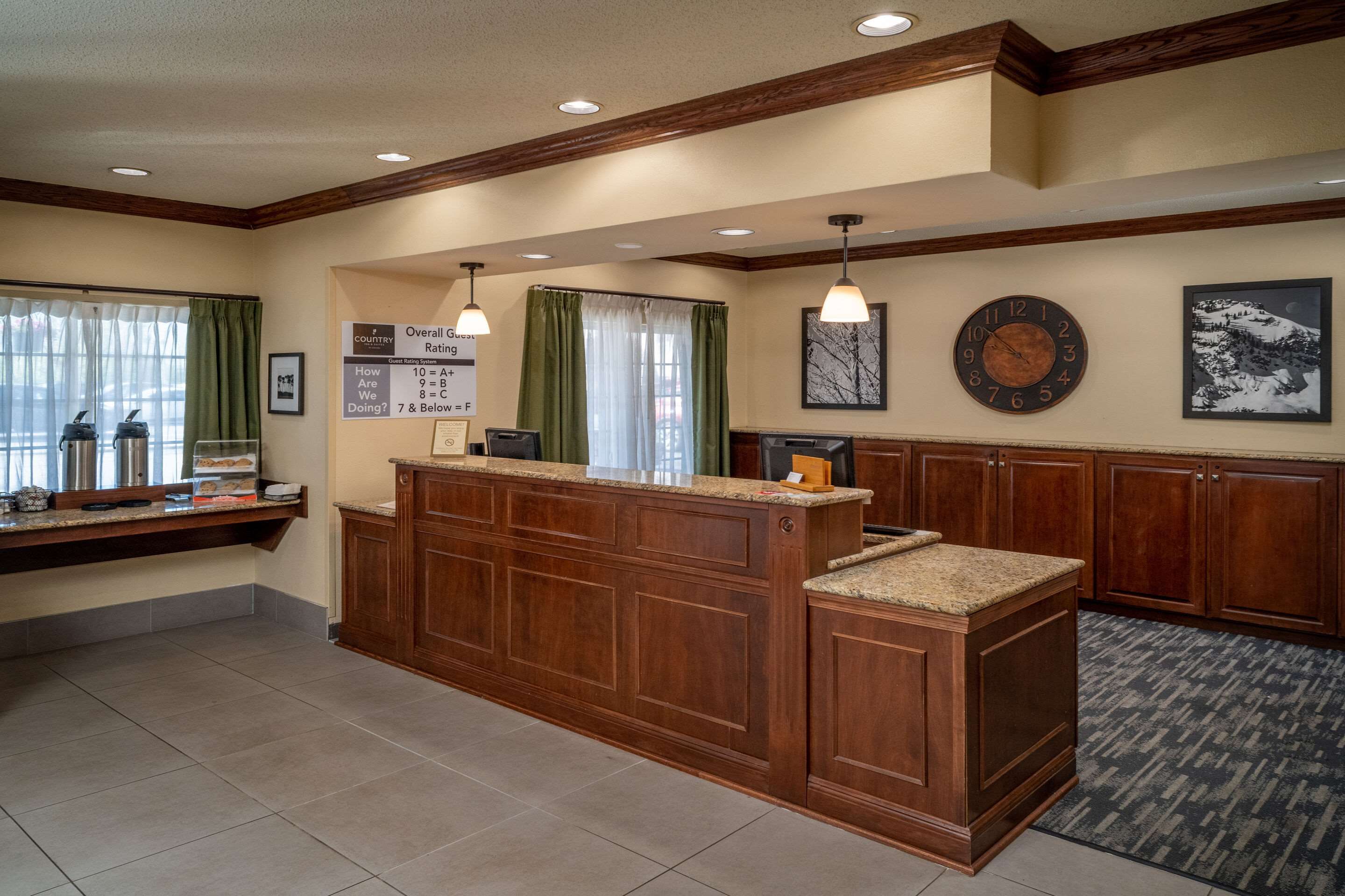 Front desk