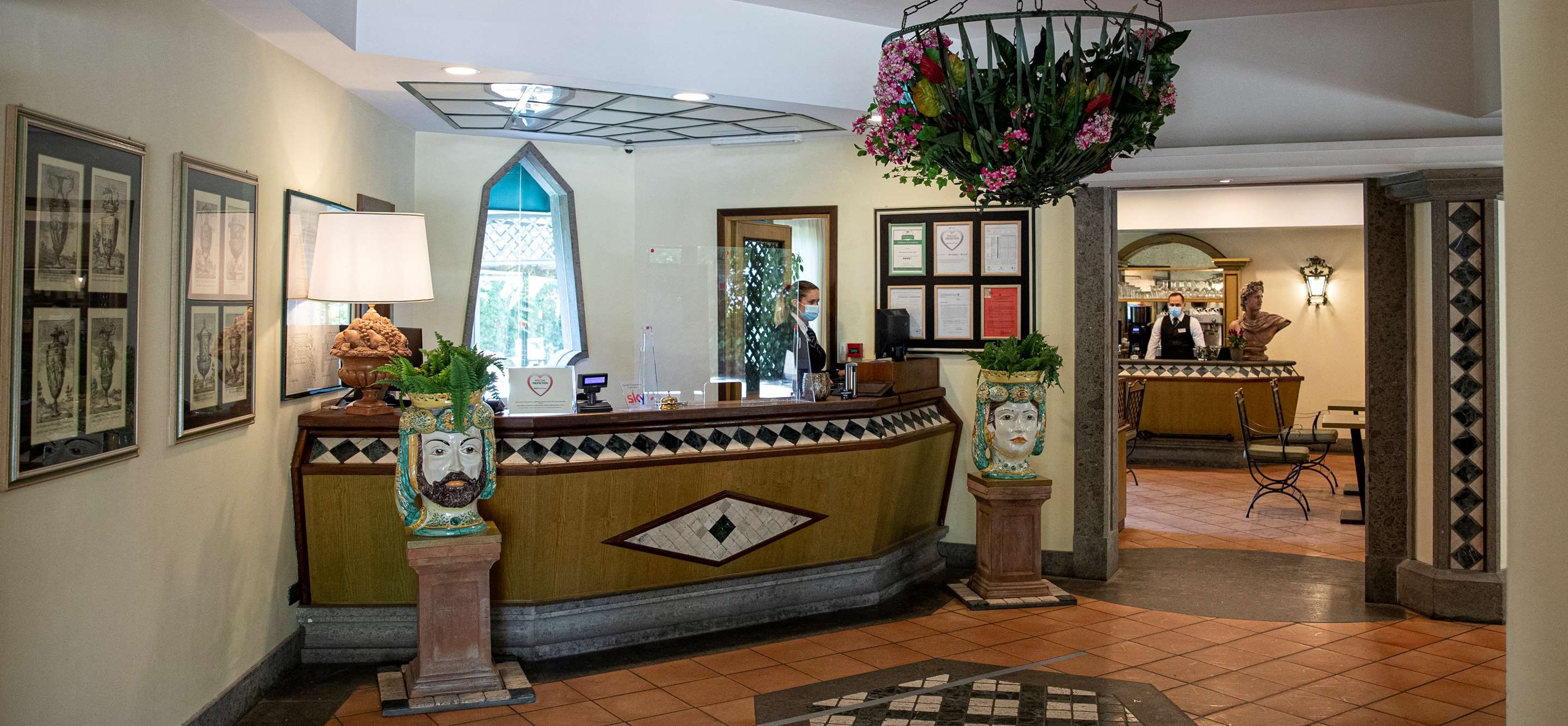 Front desk