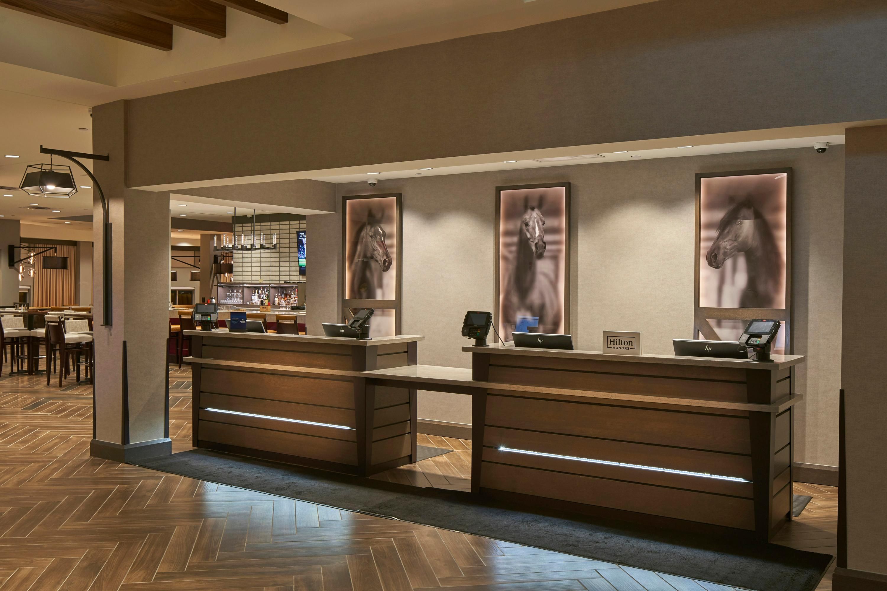 Front desk