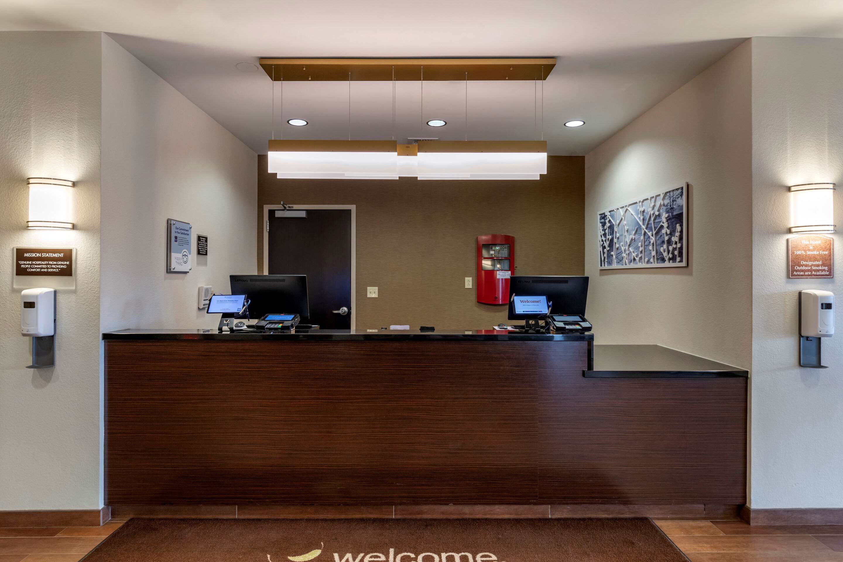 Front desk