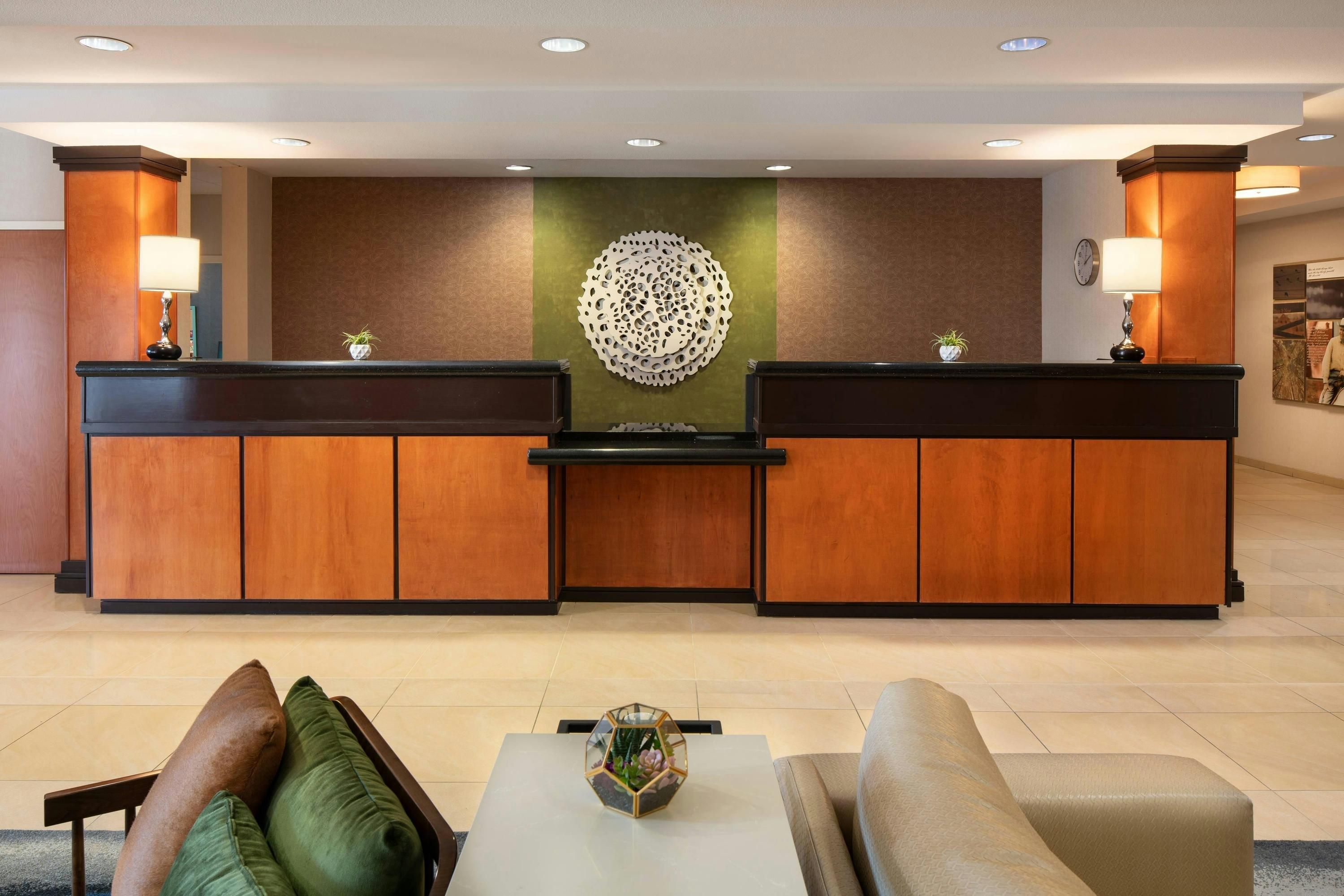 Front desk