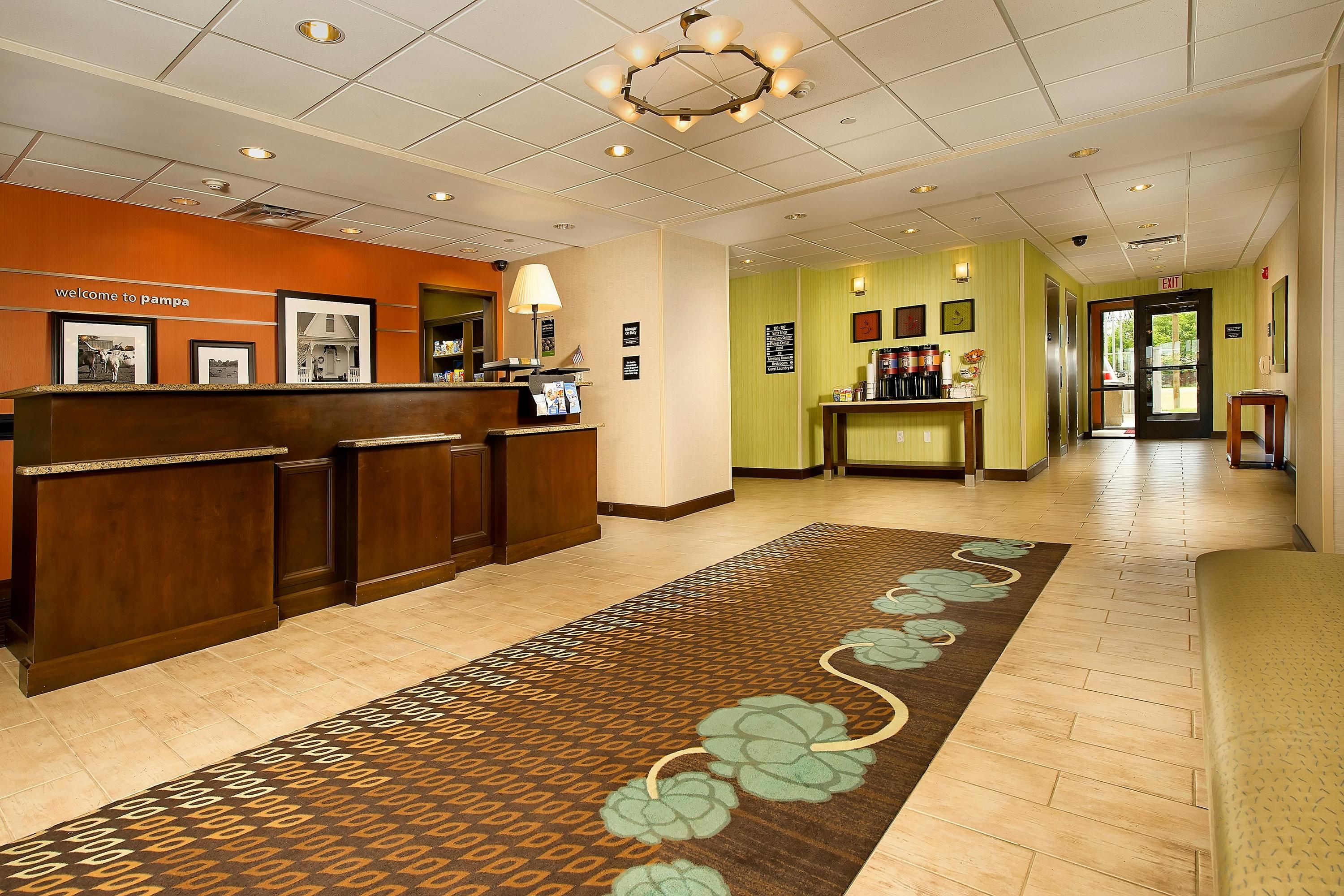 Front desk