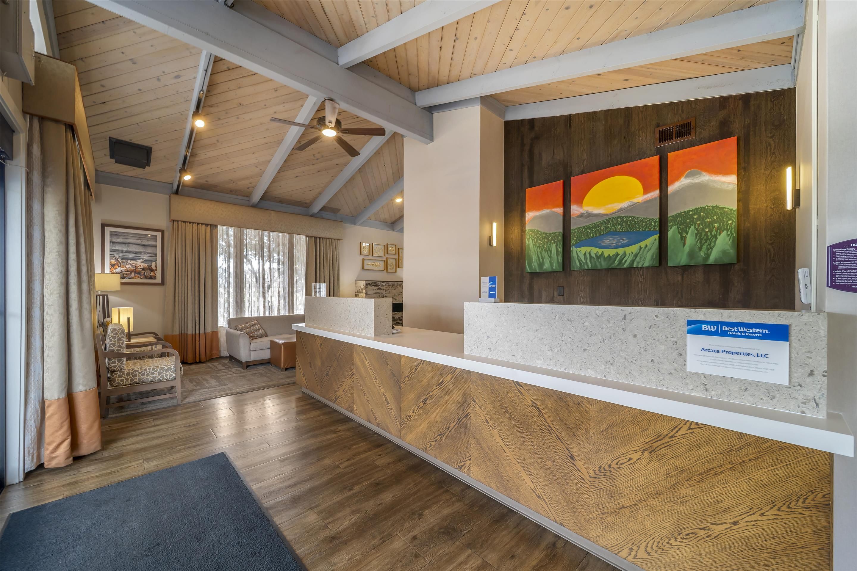Front desk