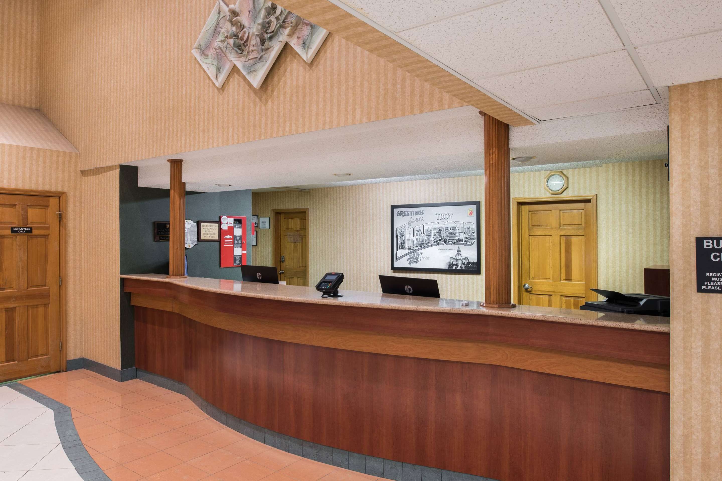 Front desk
