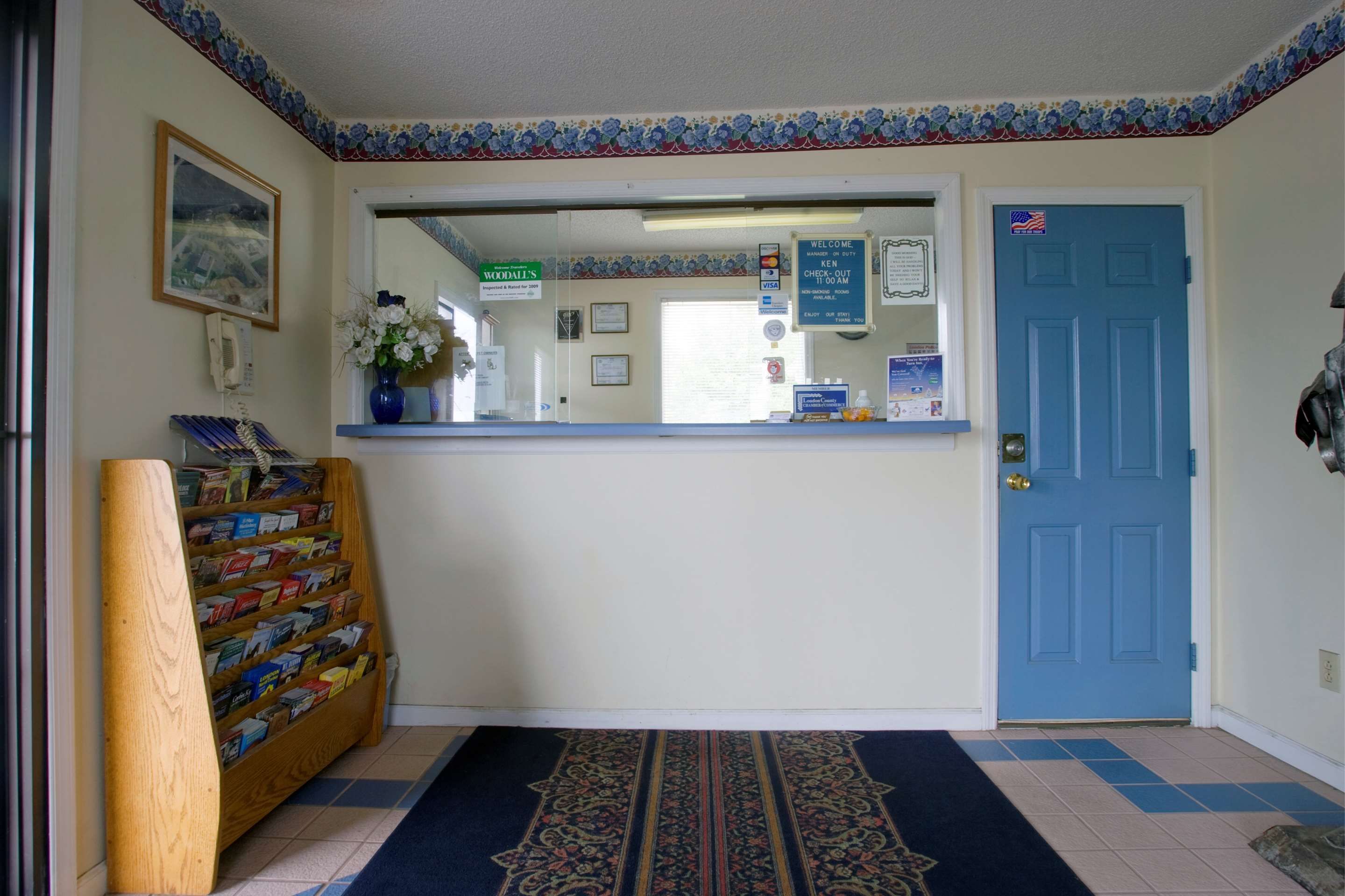 Front desk