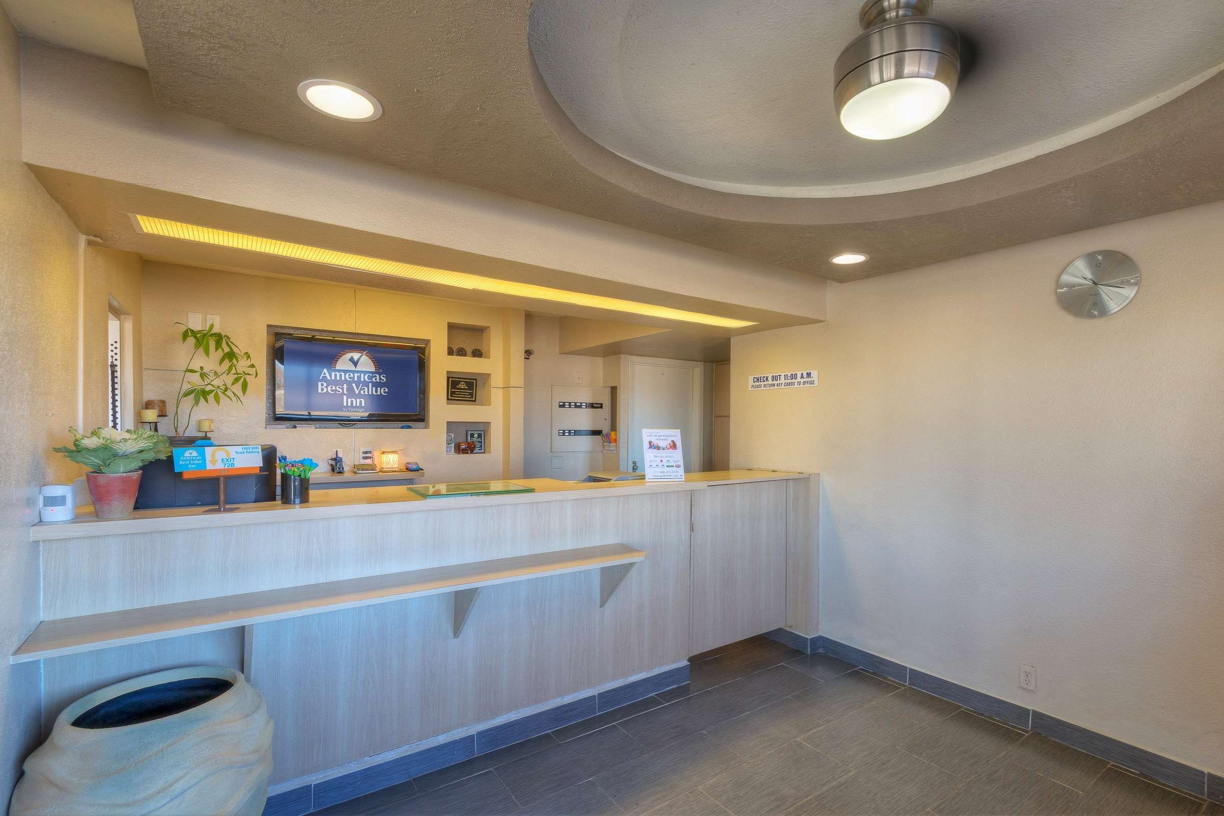 Front desk