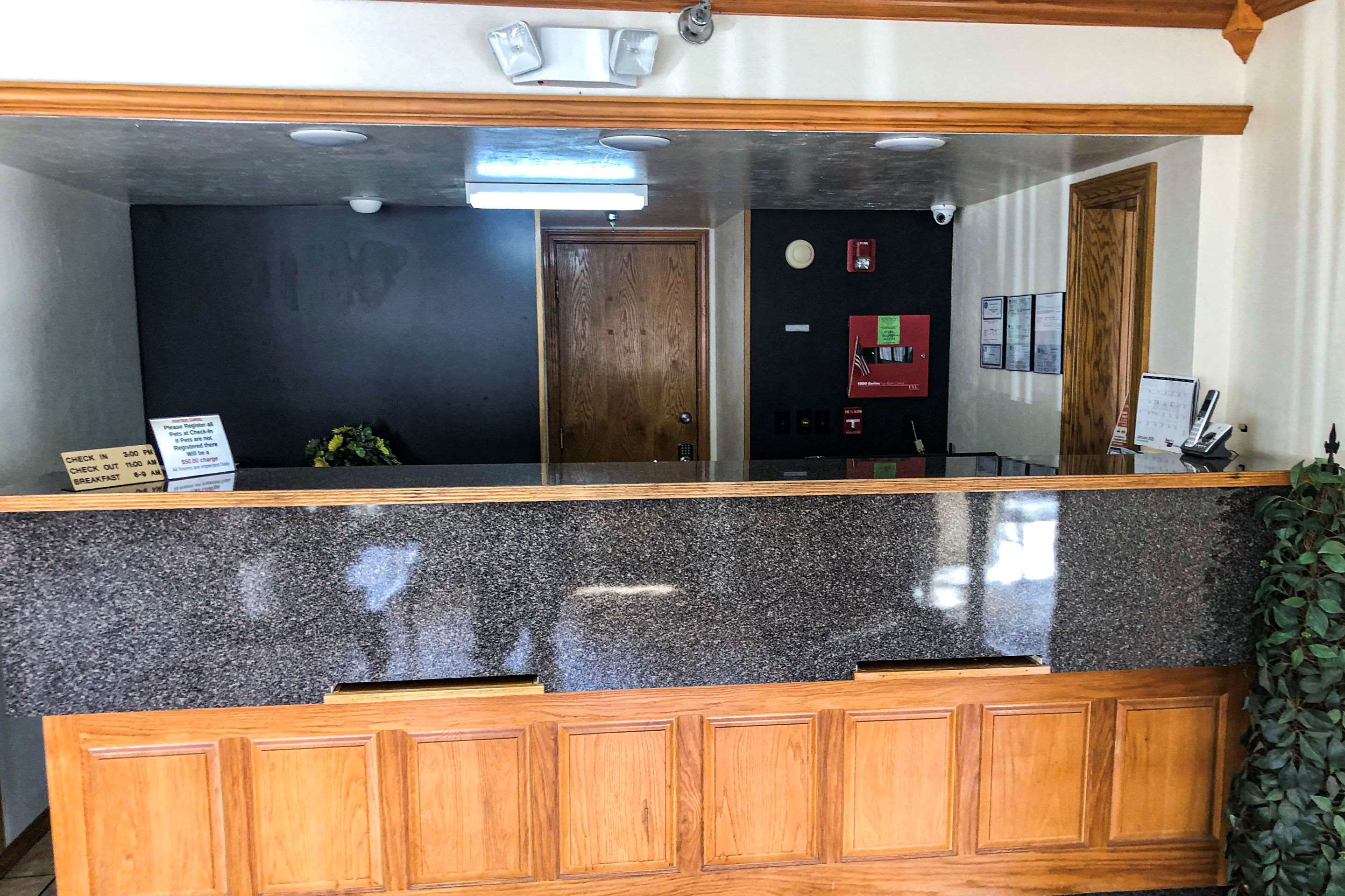 Front desk