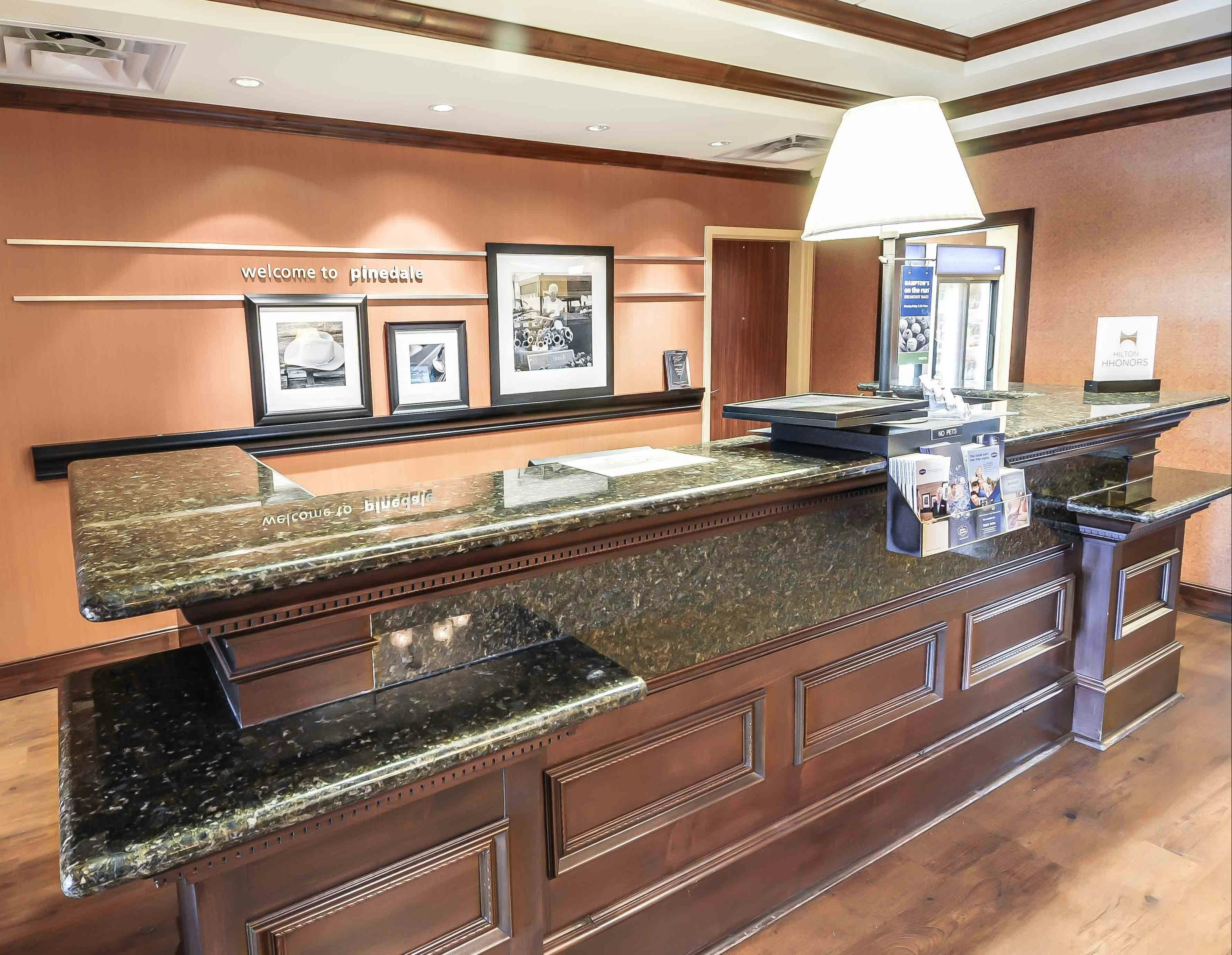 Front desk