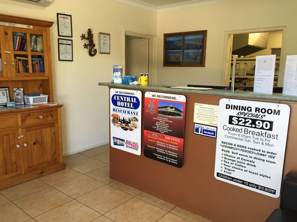 Front desk