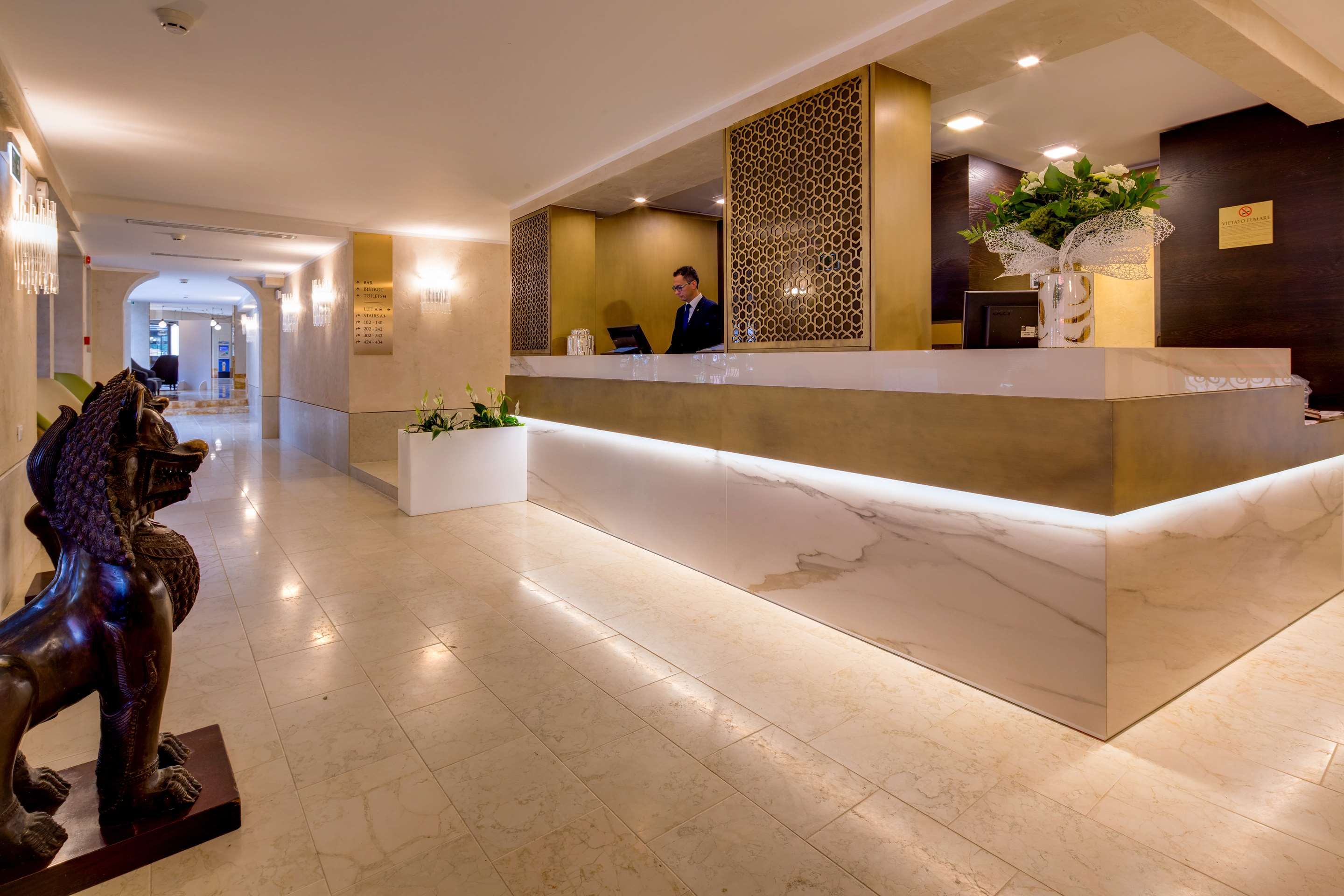 Front desk