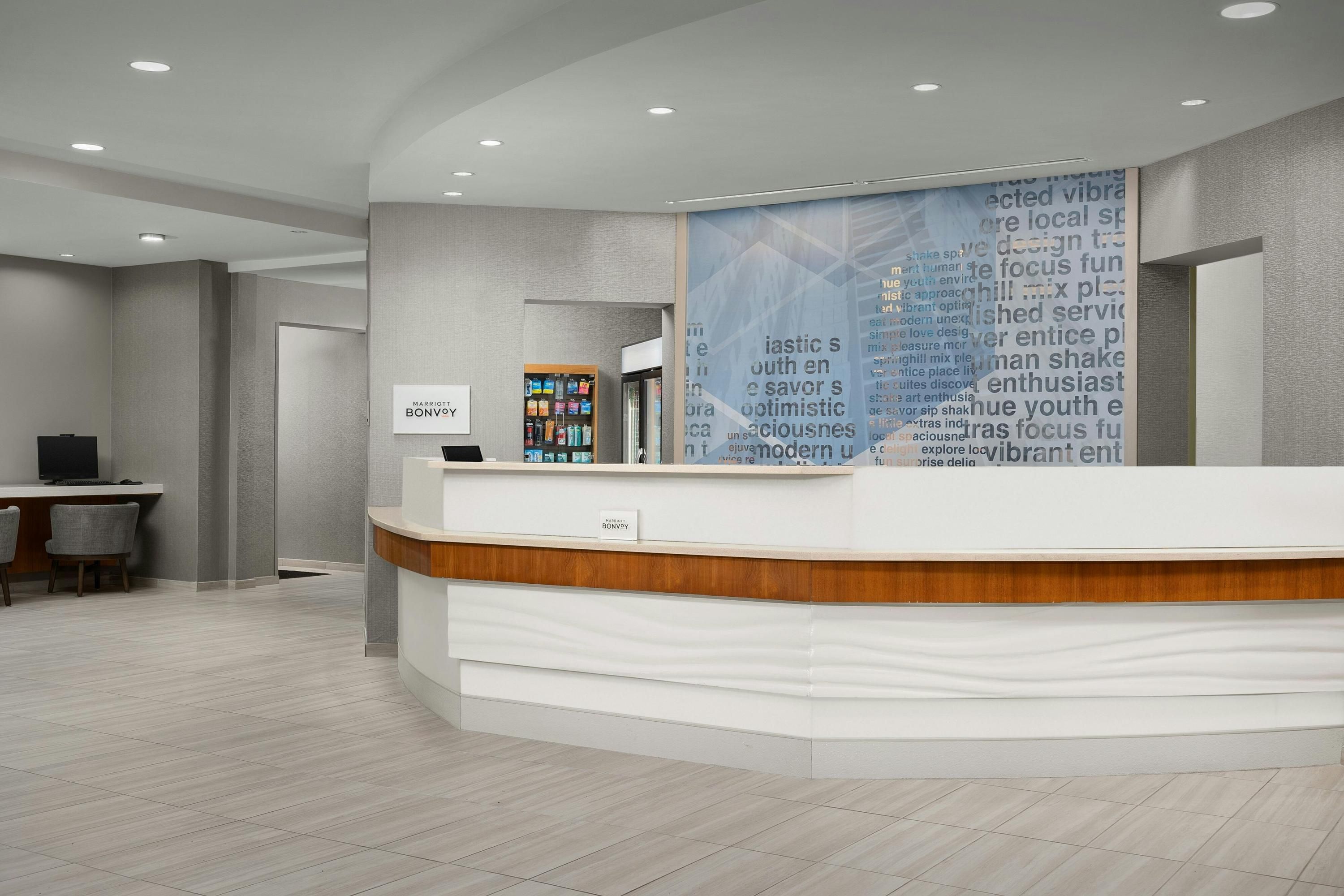 Front desk
