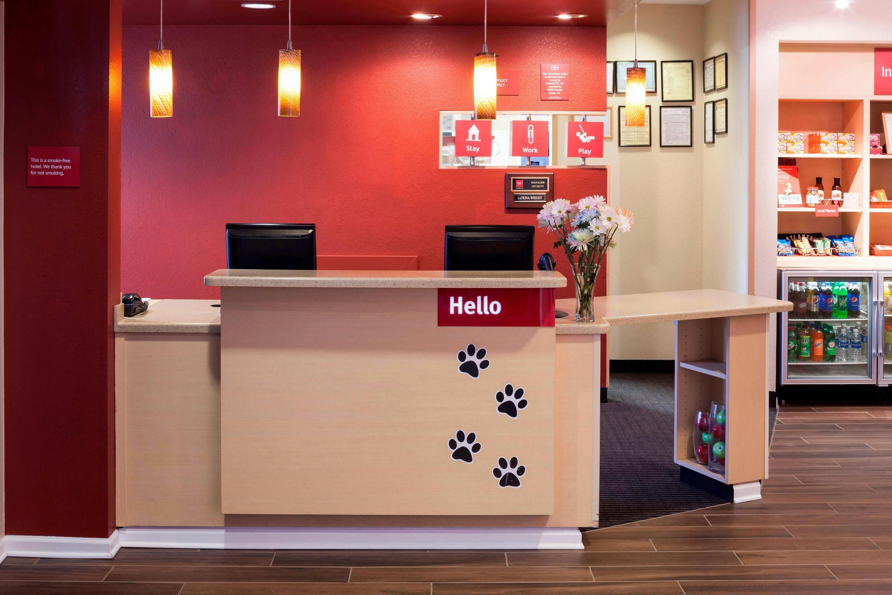 Front desk