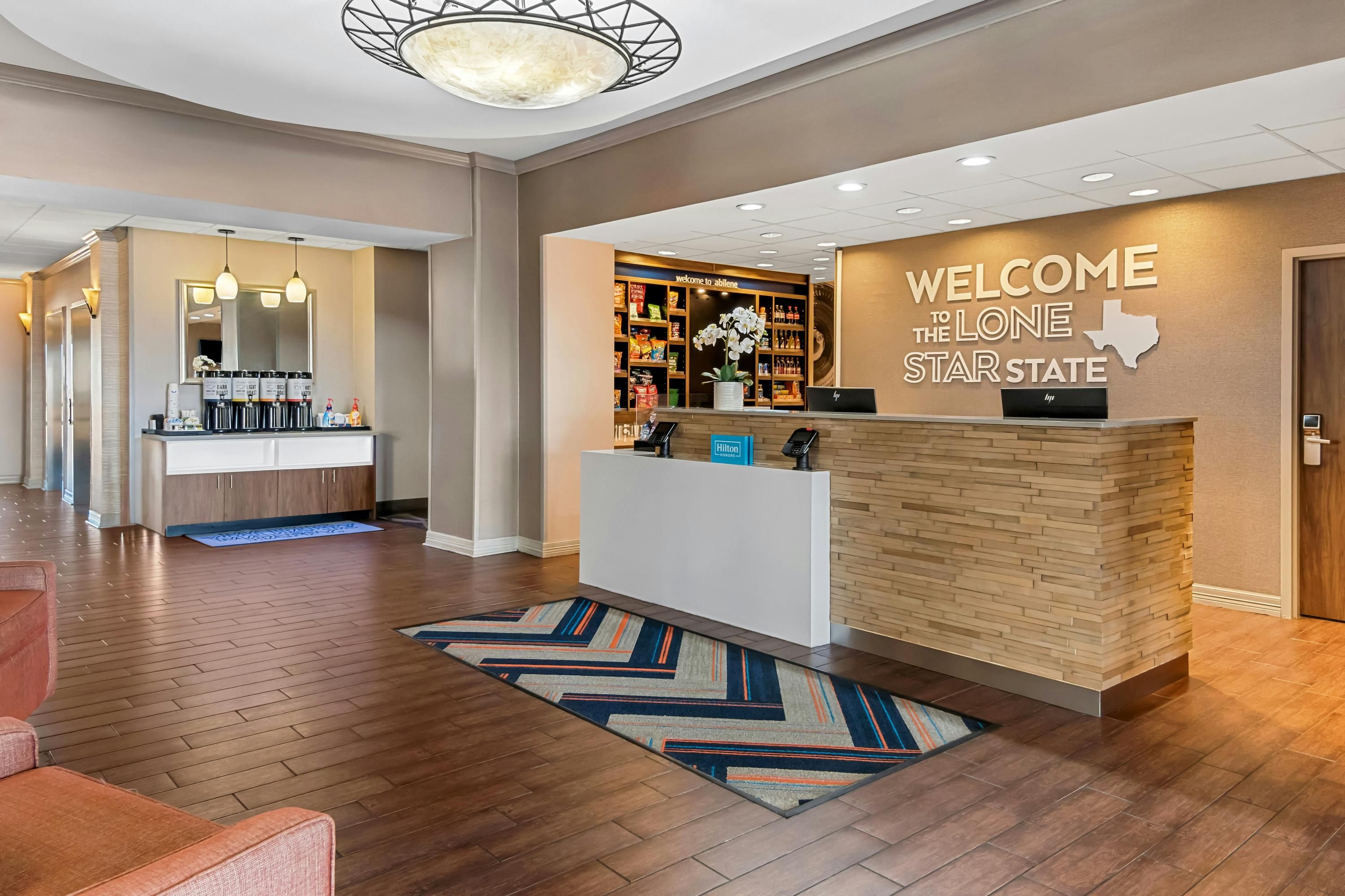 Front desk