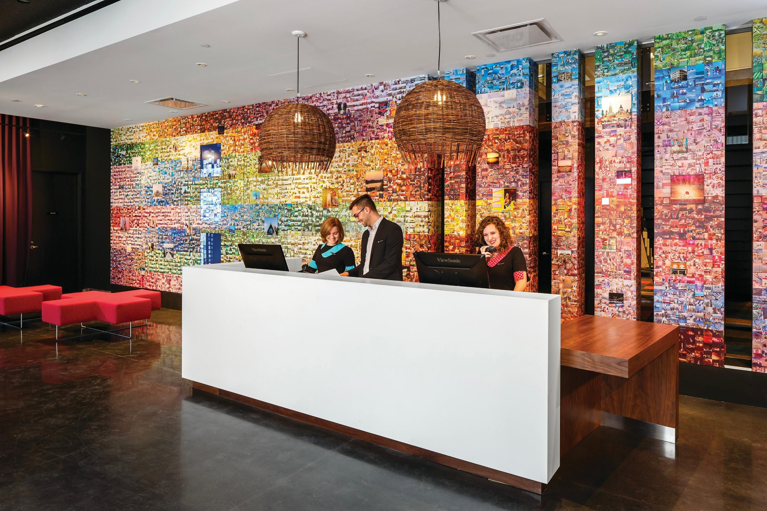 Front desk