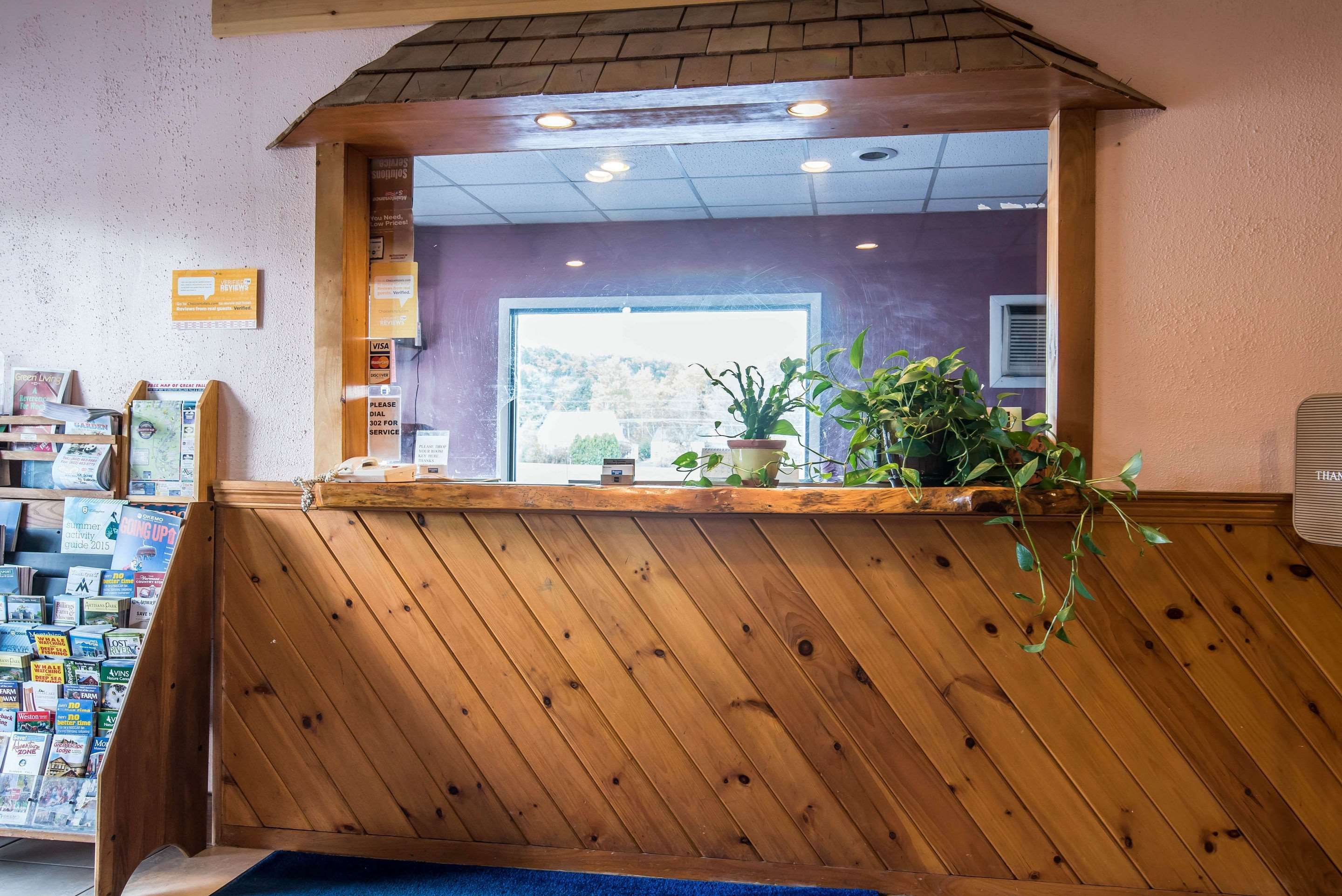 Front desk