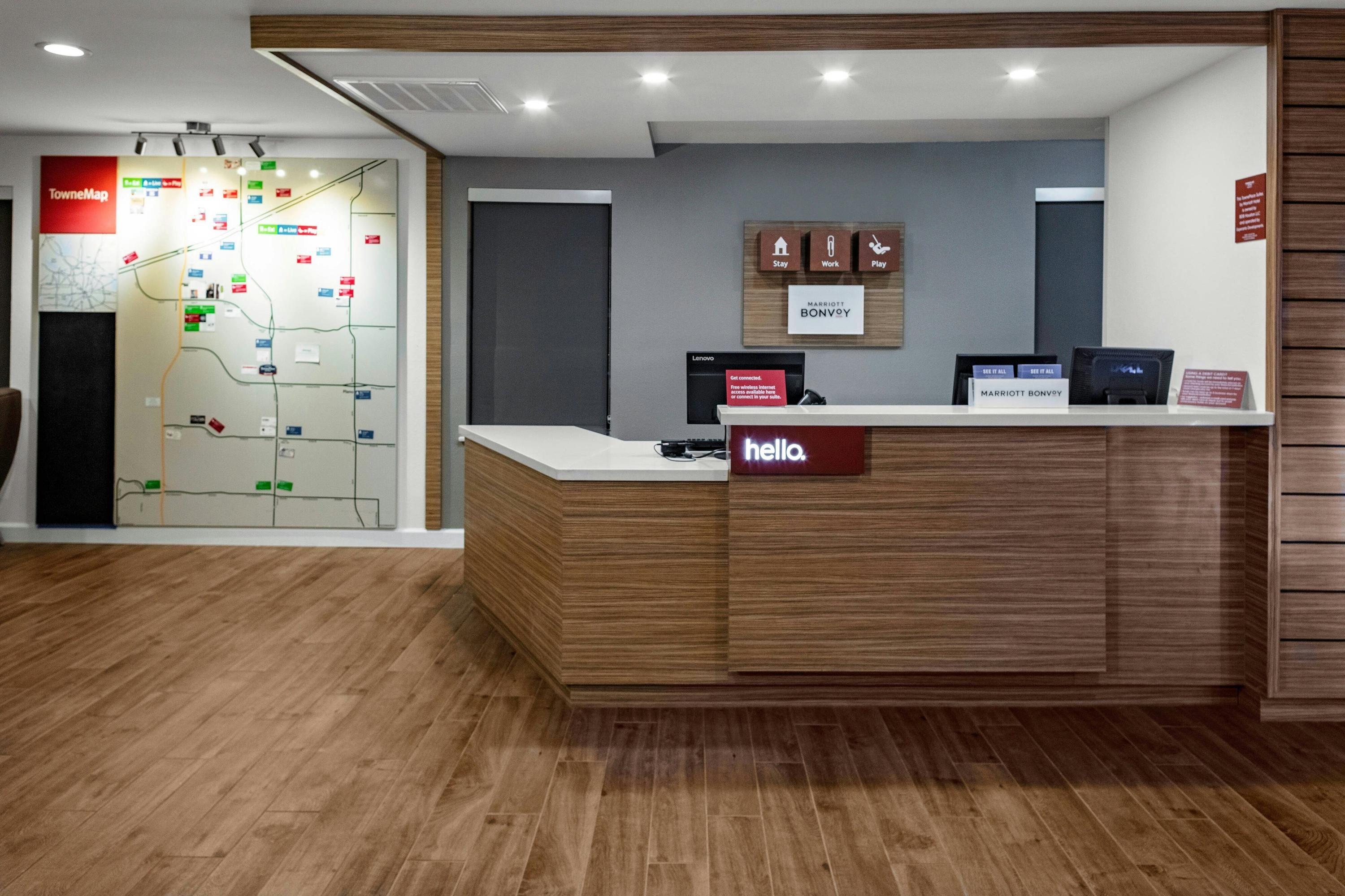 Front desk