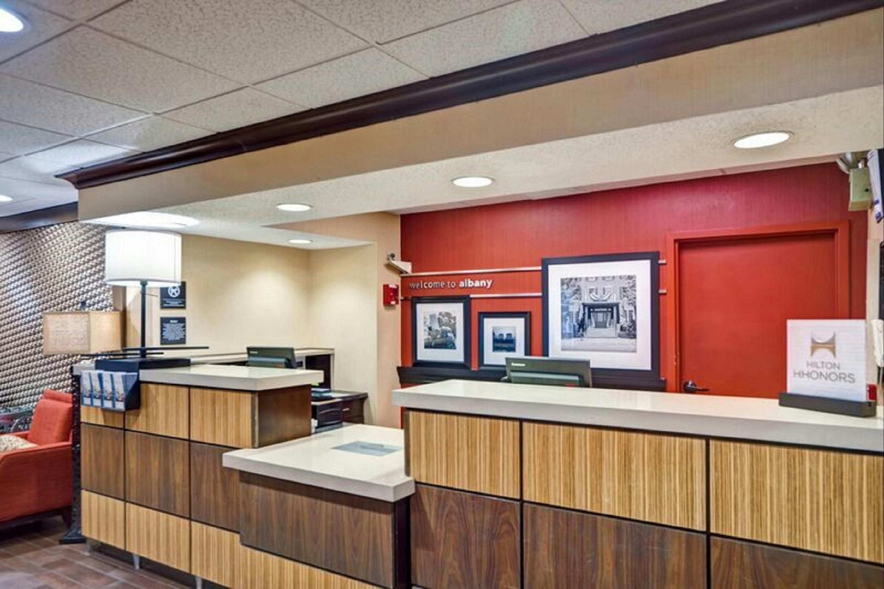 Front desk