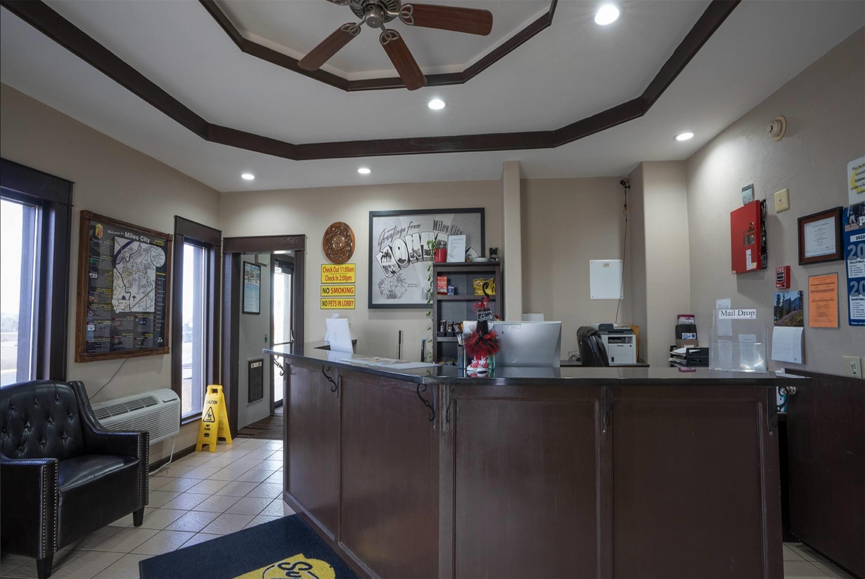 Front desk