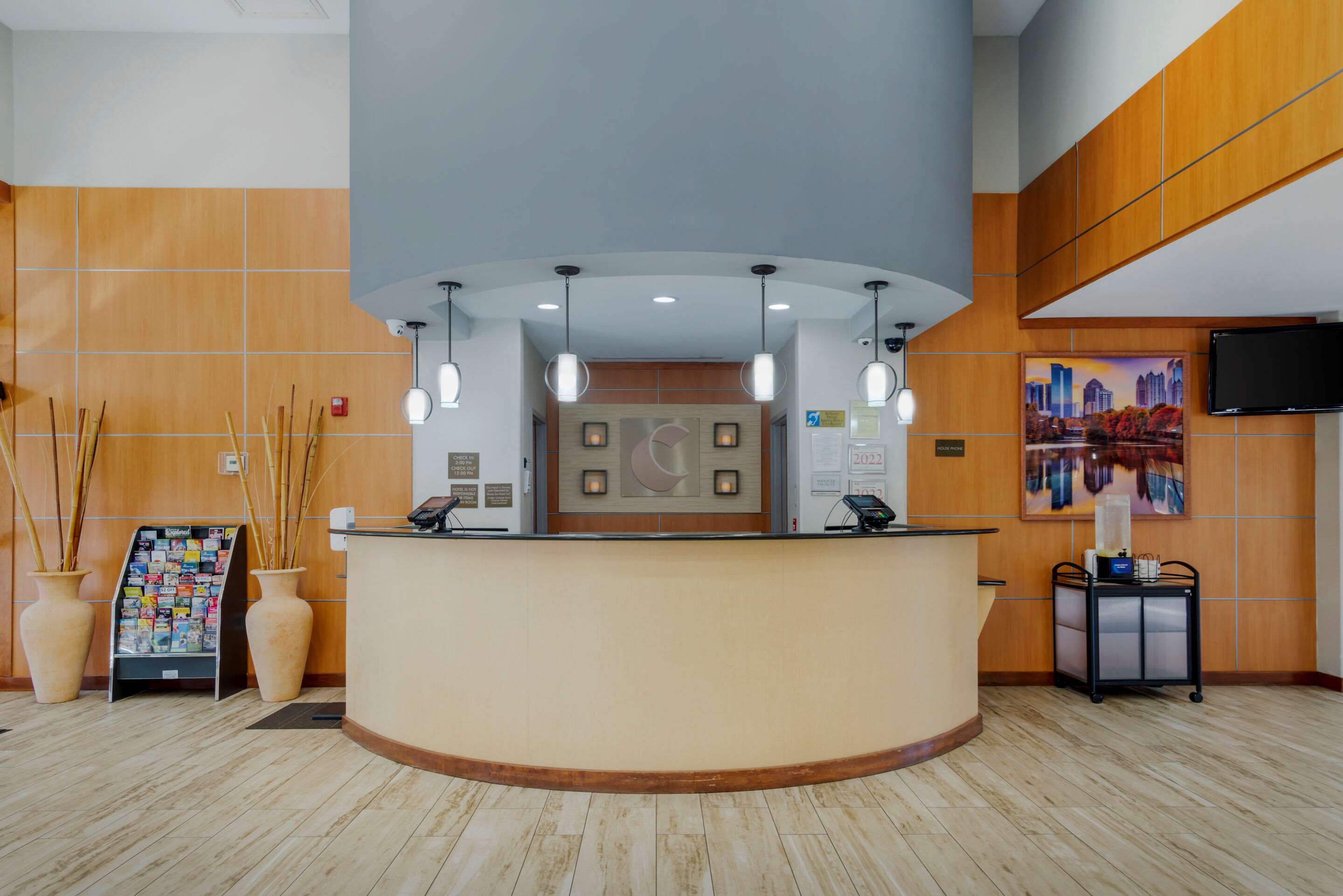 Front desk