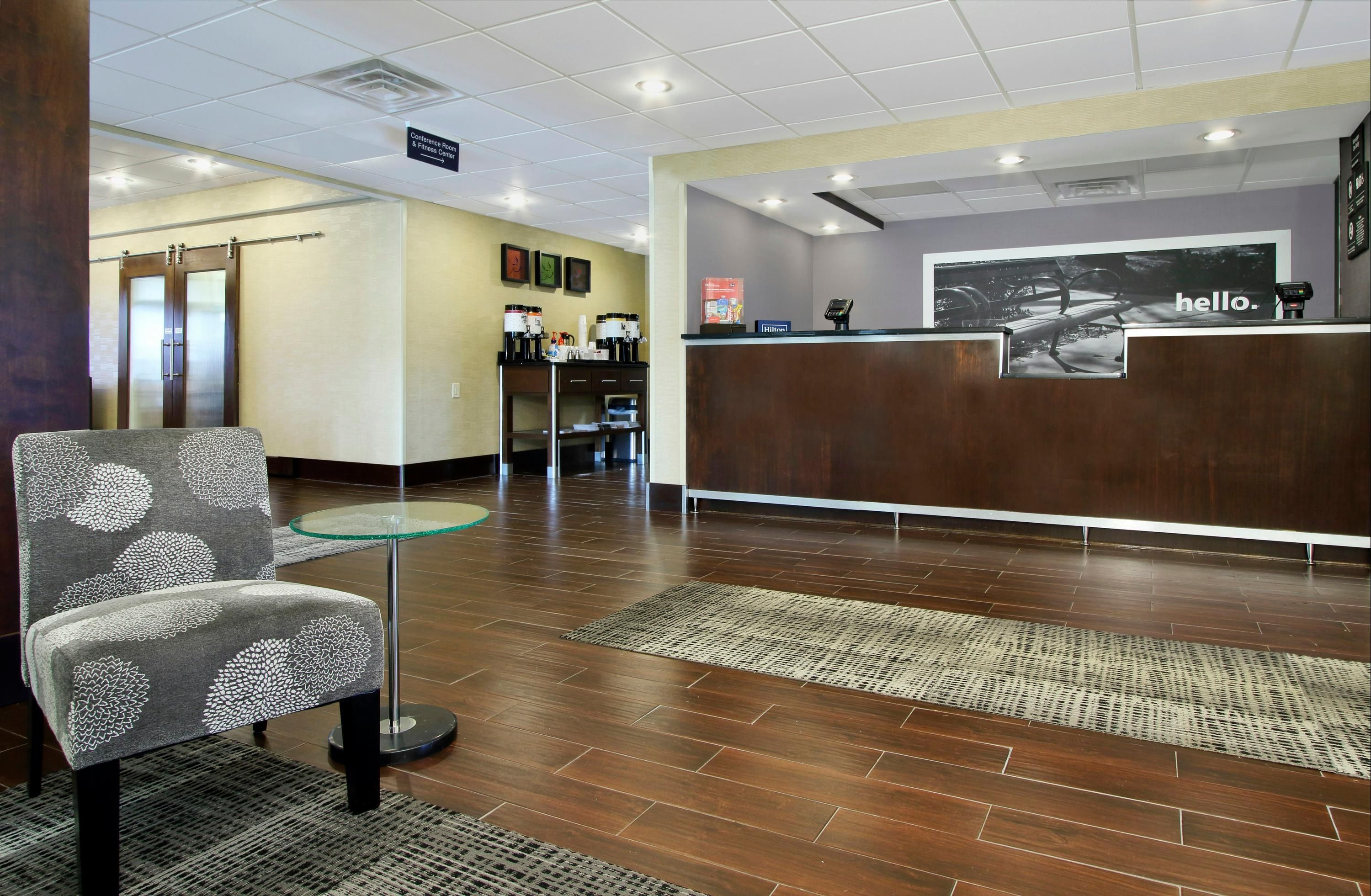 Front desk