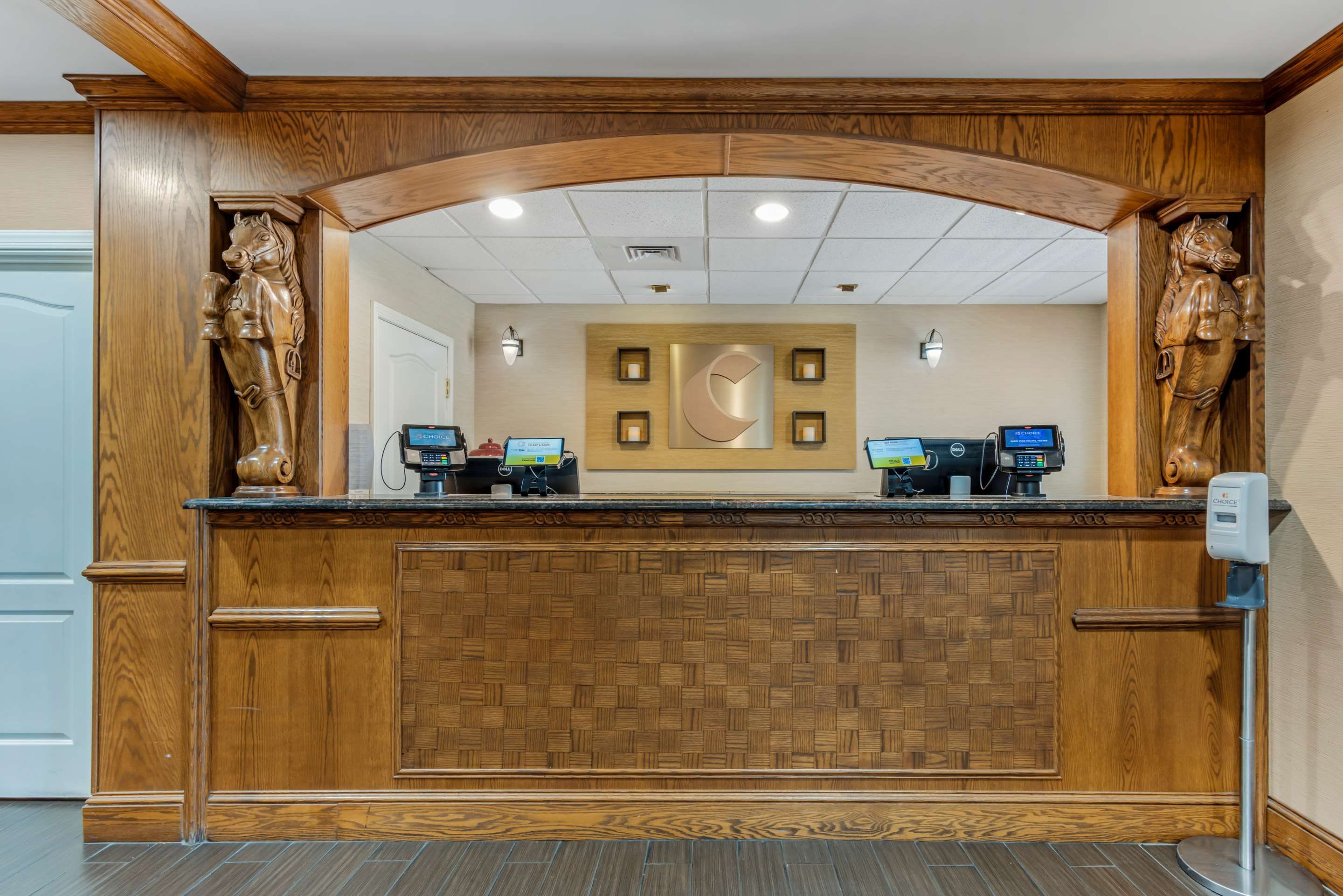 Front desk