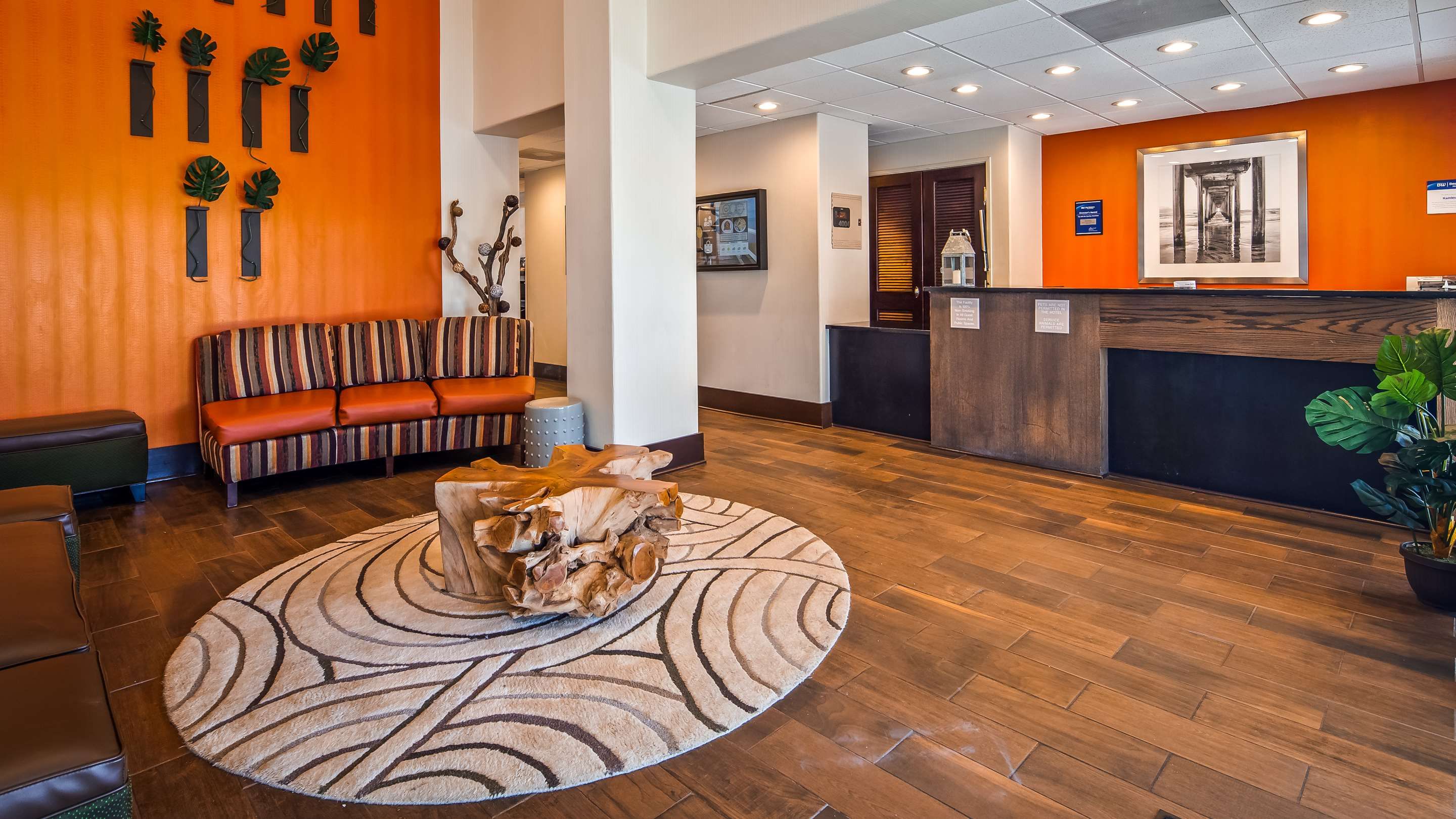 Front desk