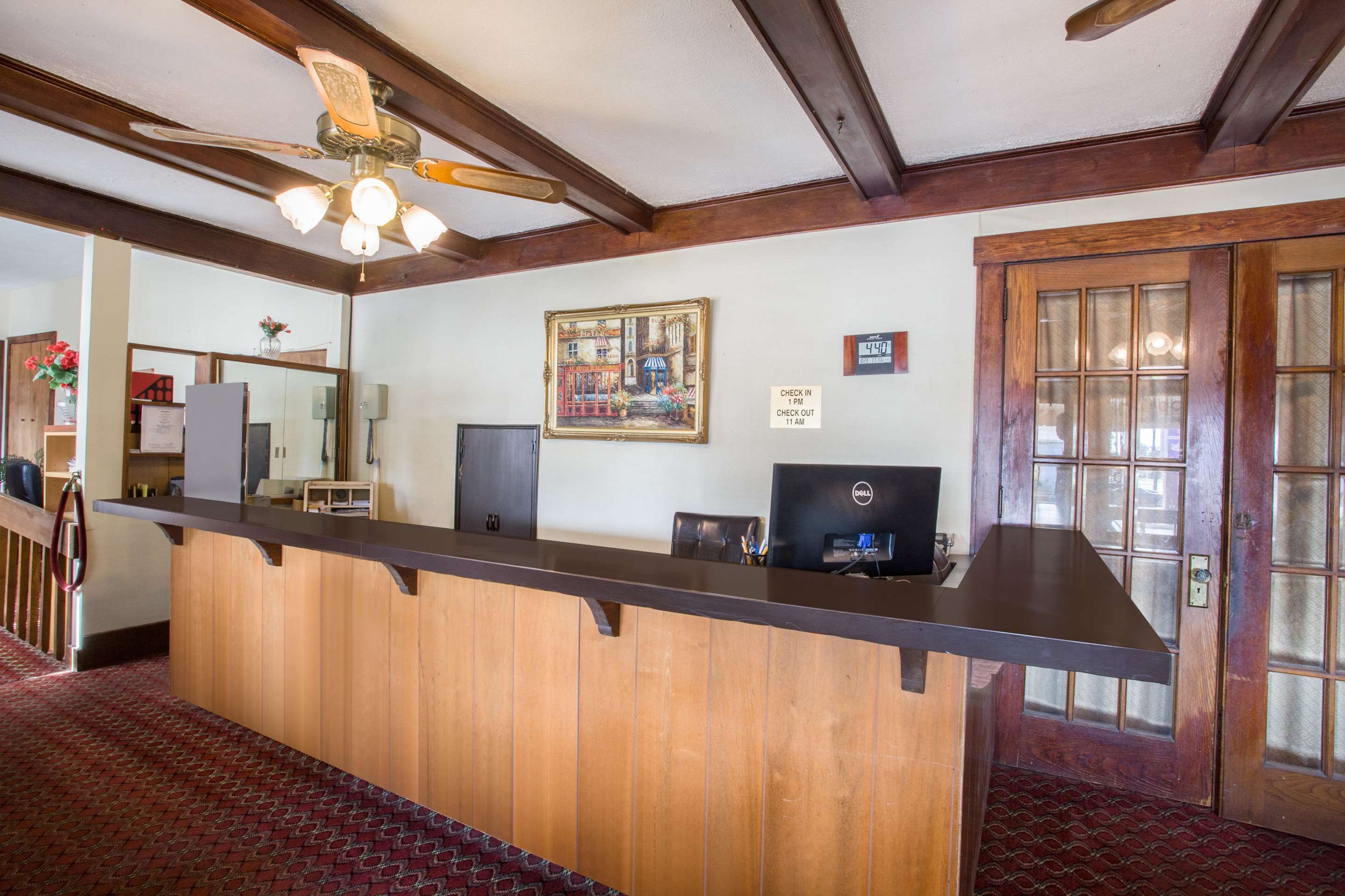 Front desk
