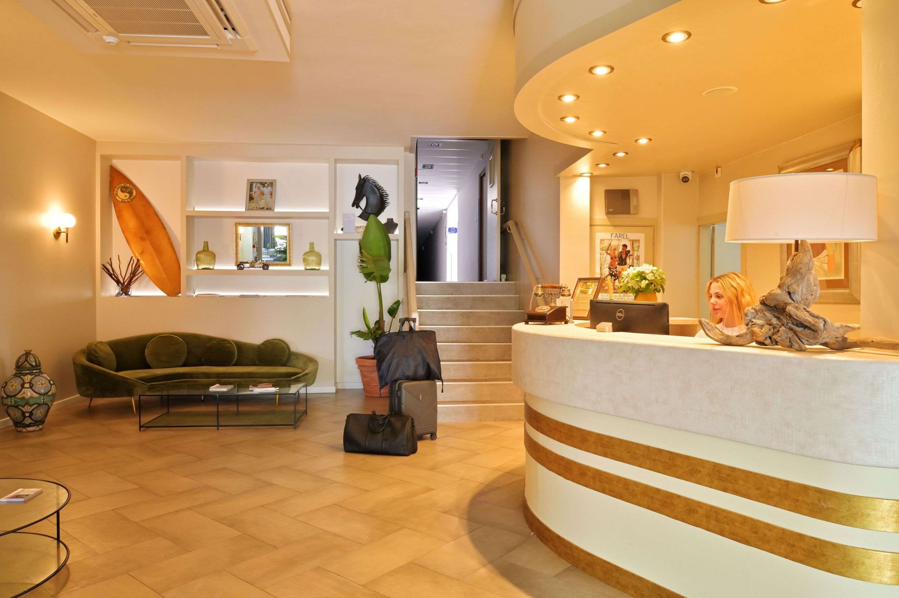 Front desk