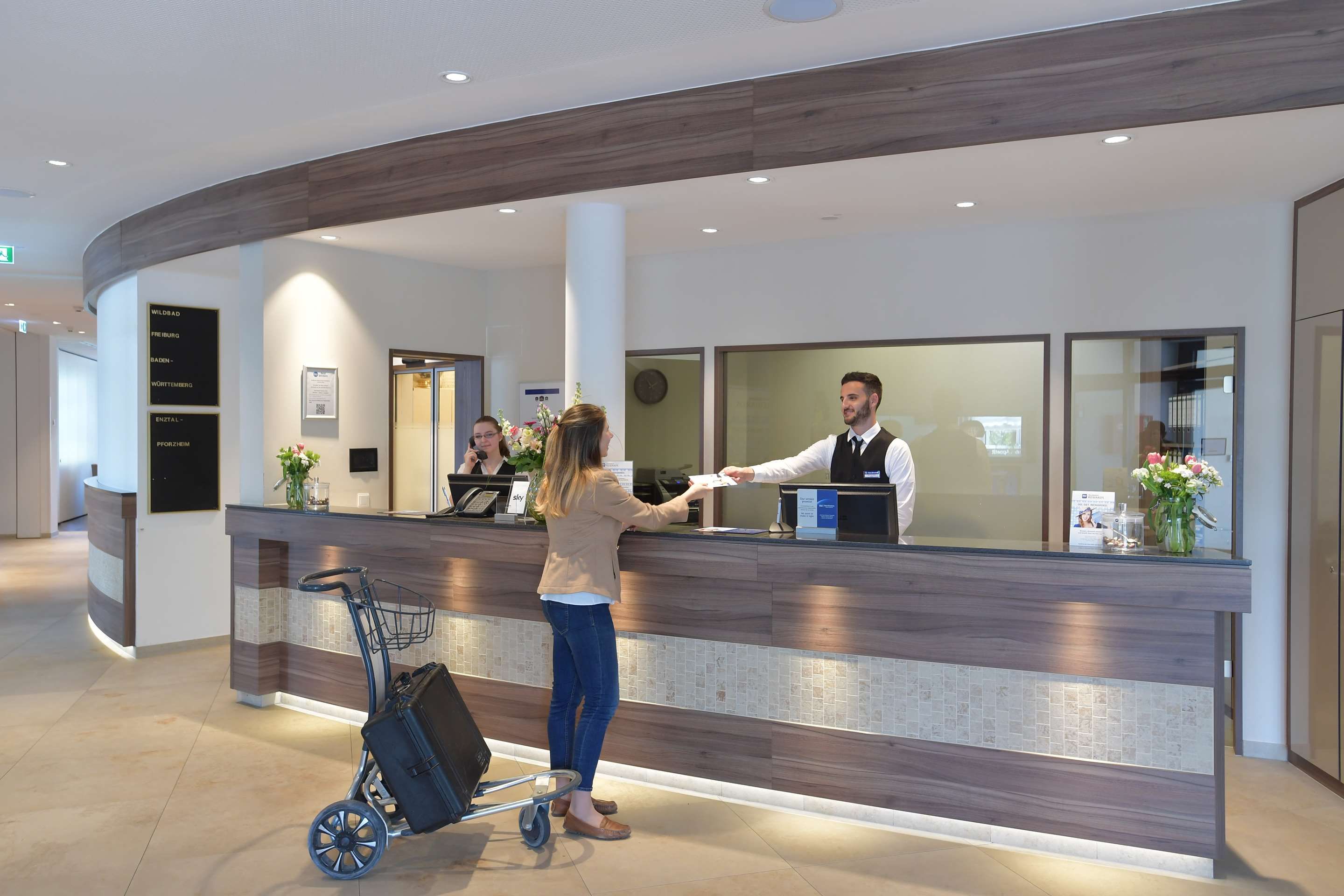 Front desk