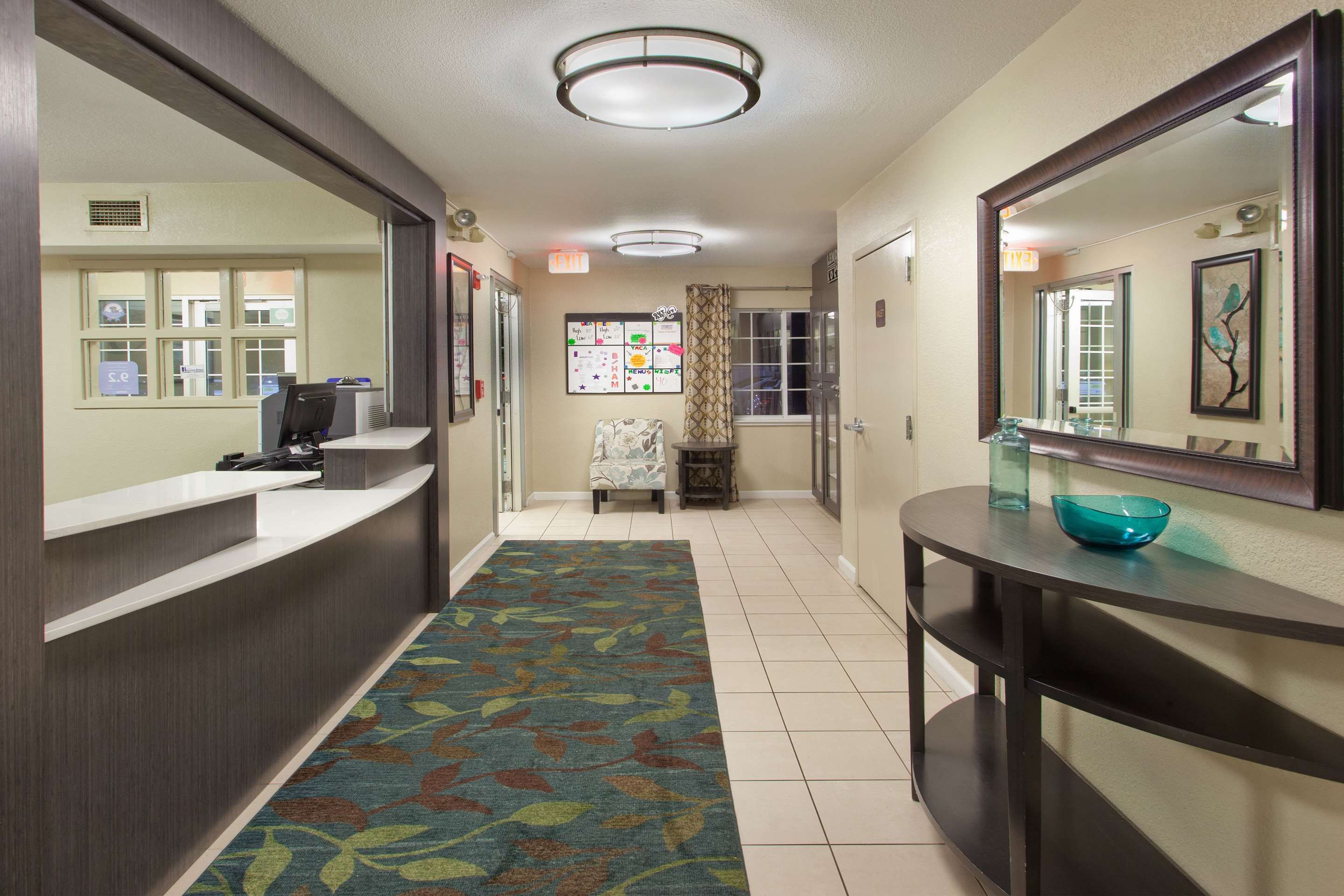 Front desk
