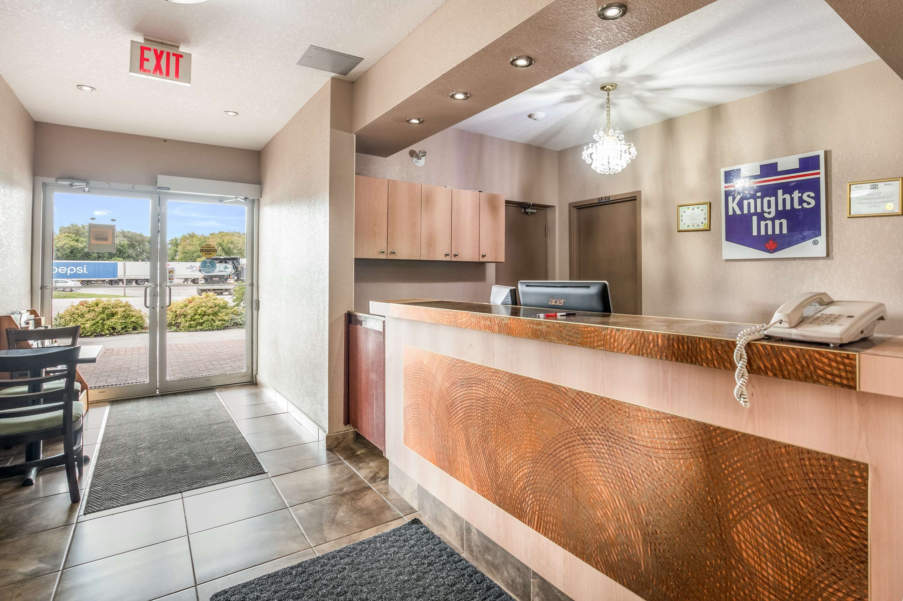 Front desk