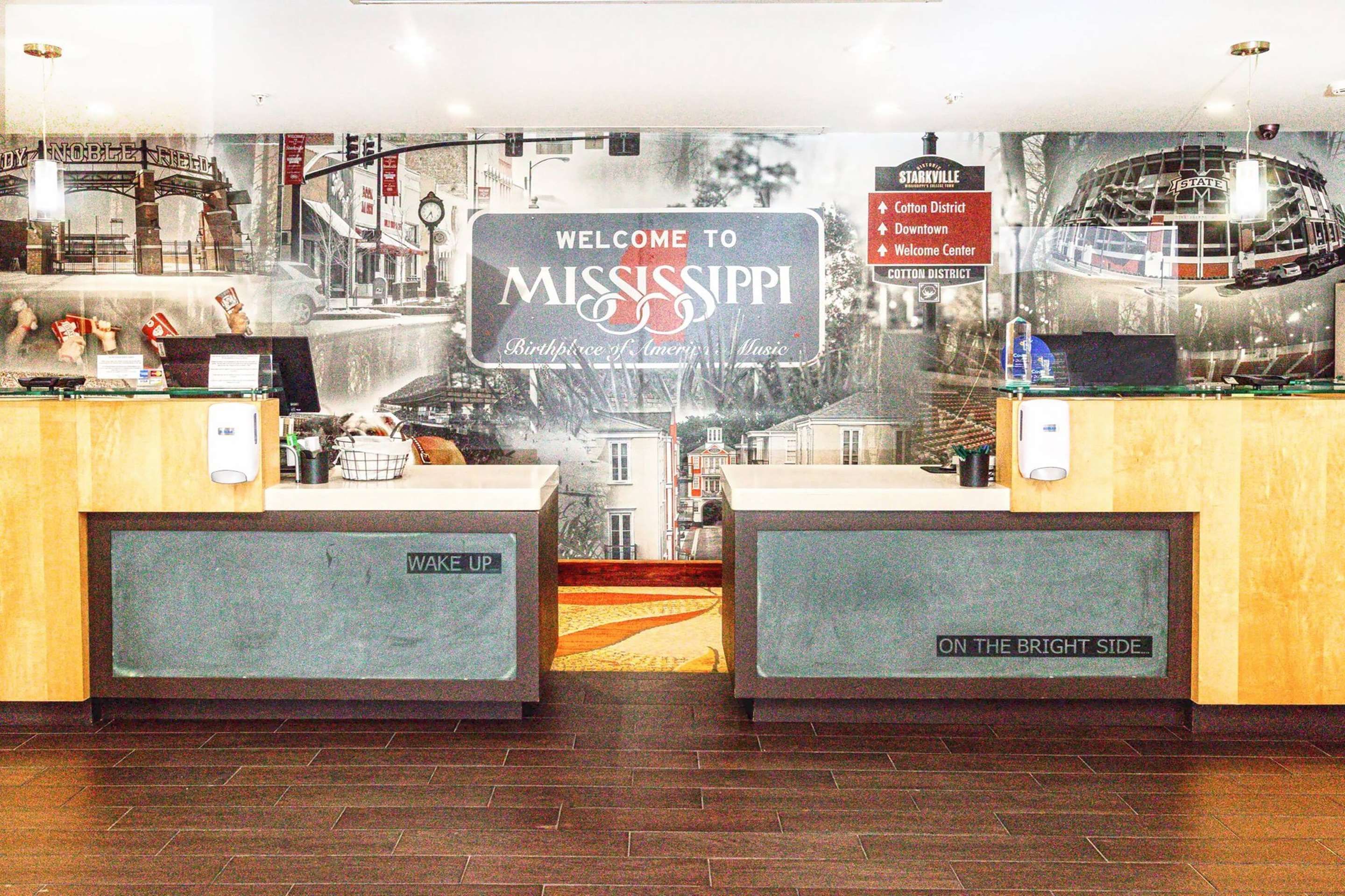 Front desk