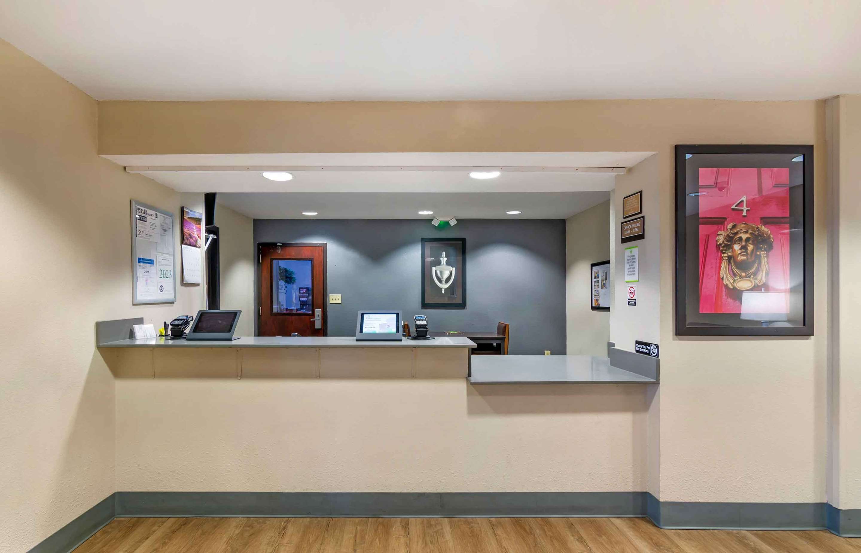 Front desk