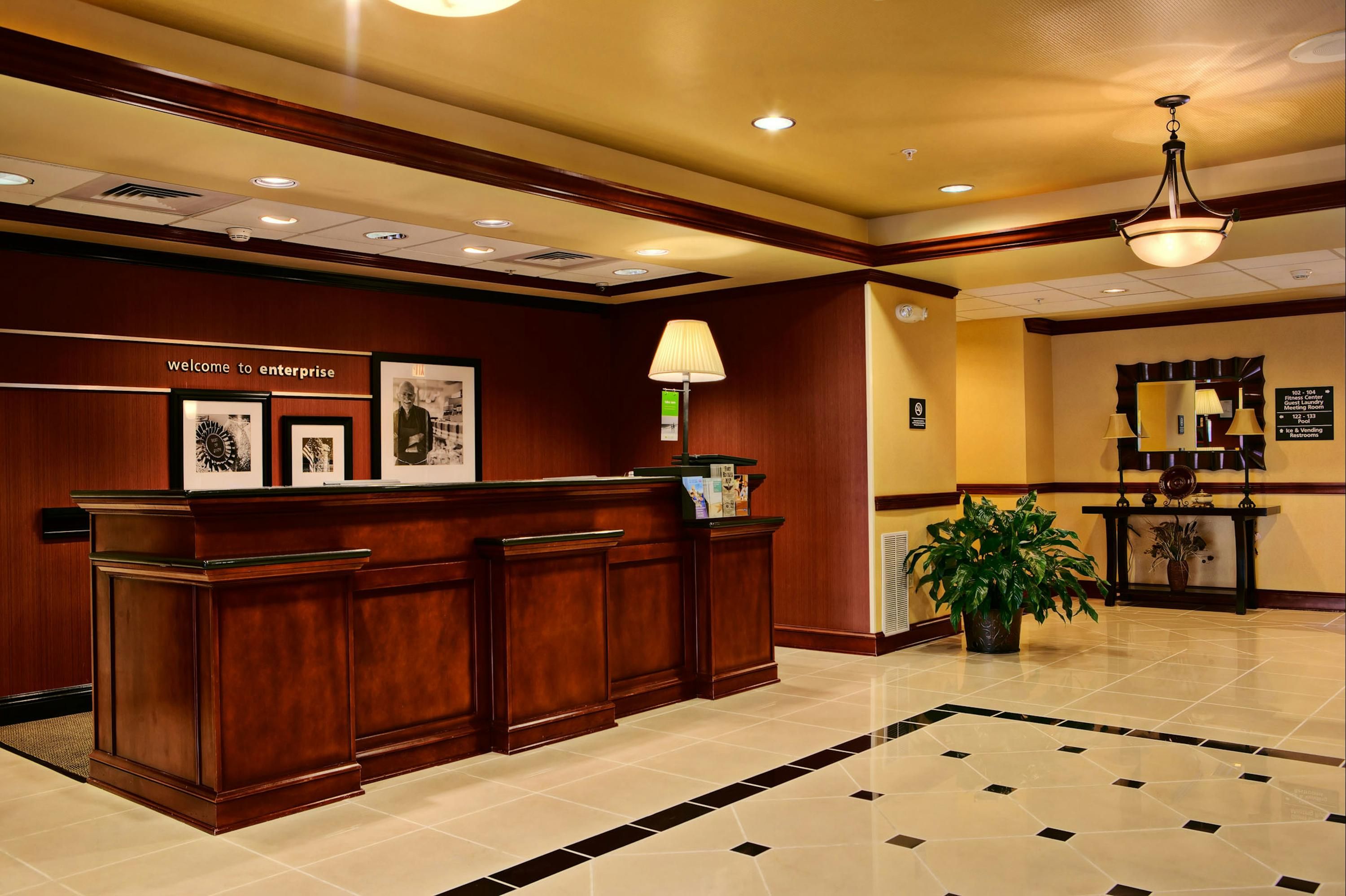 Front desk