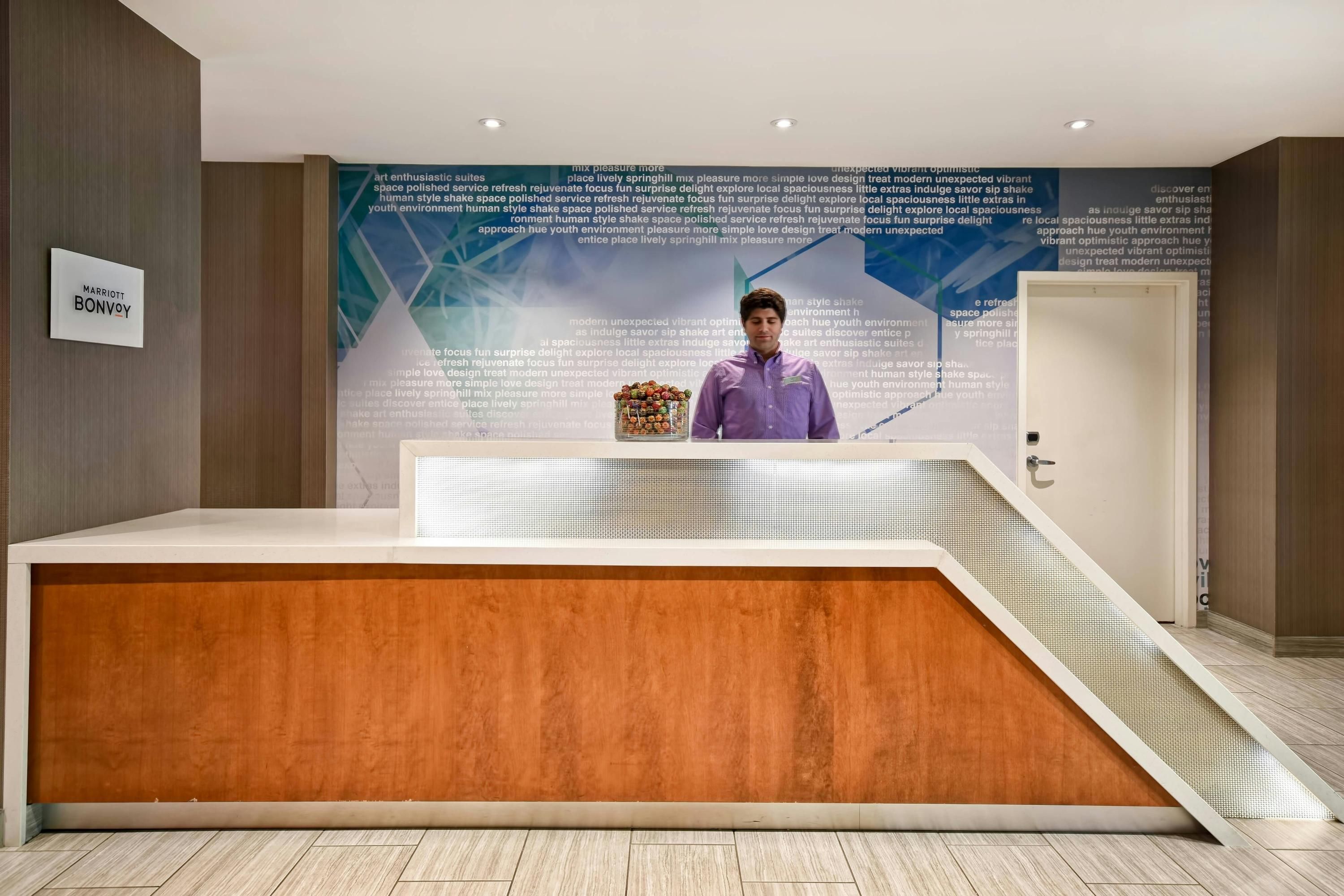 Front desk