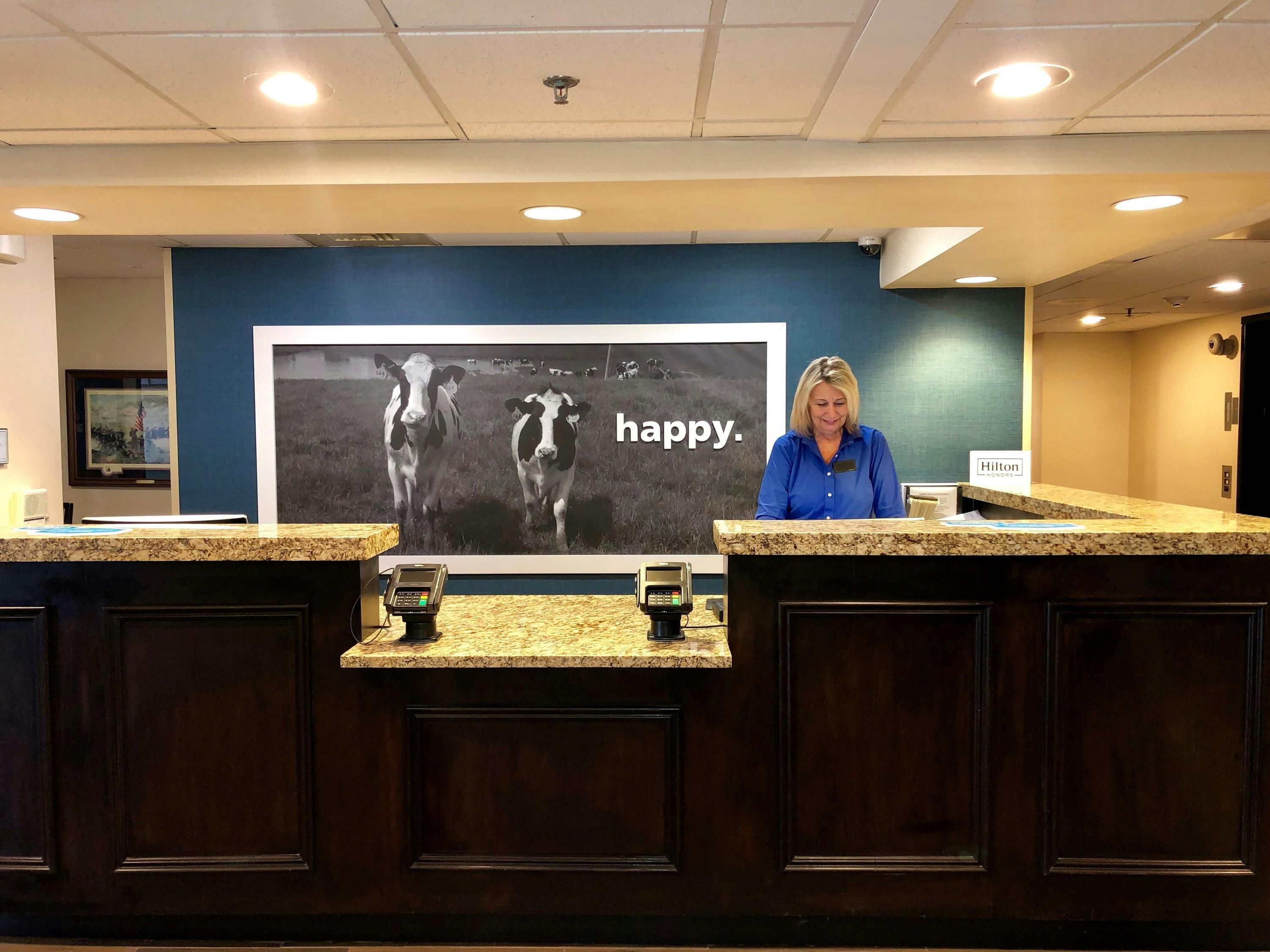 Front desk