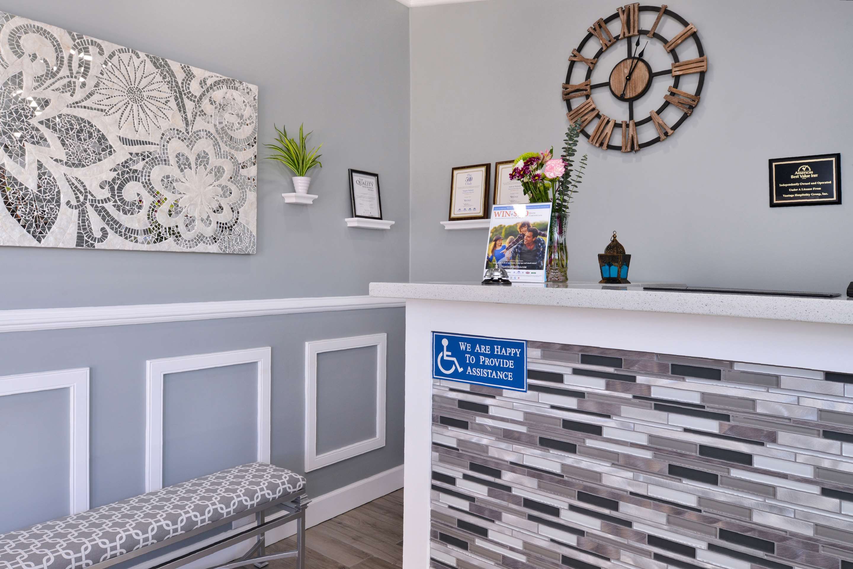 Front desk