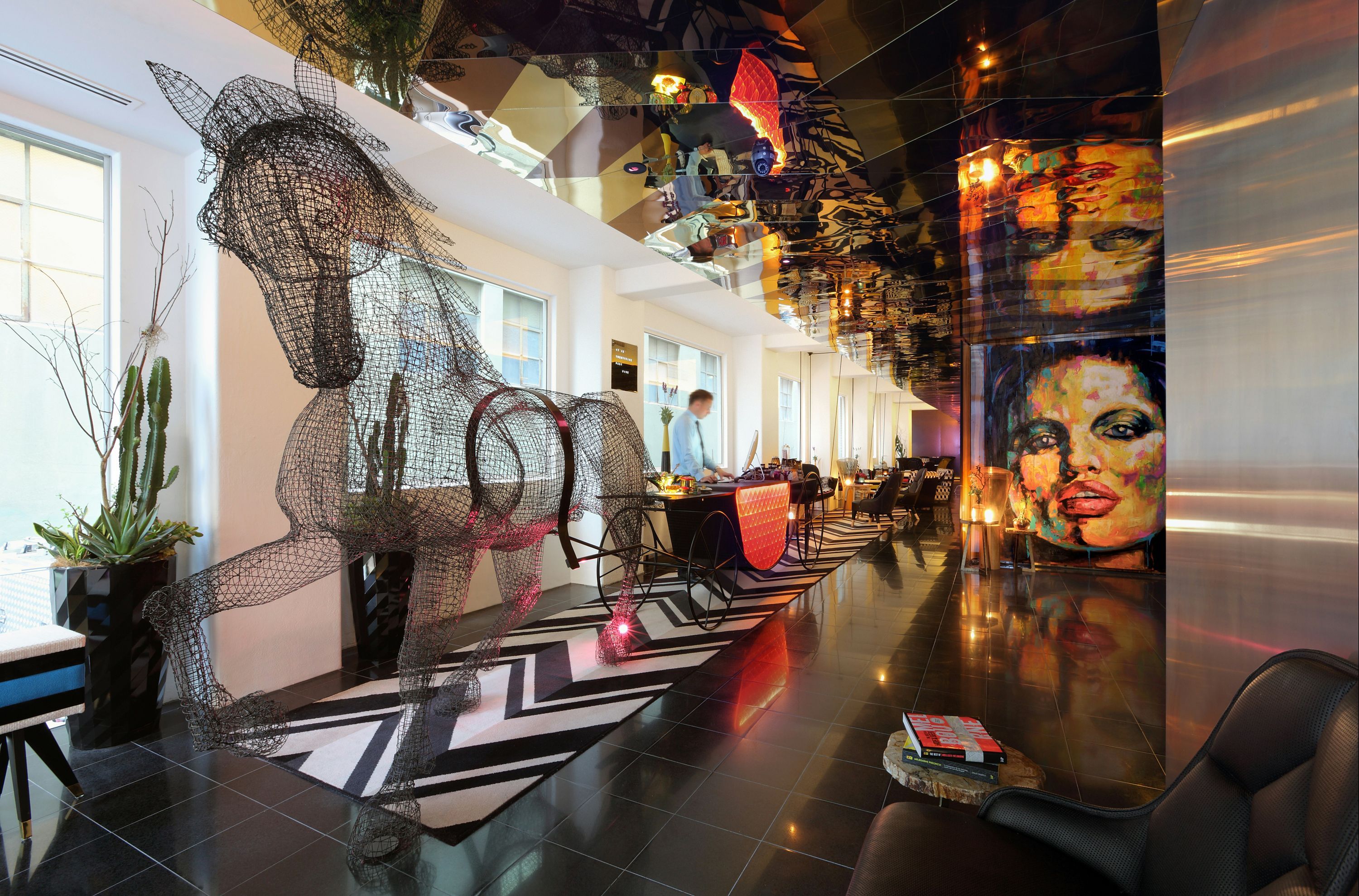 Front desk